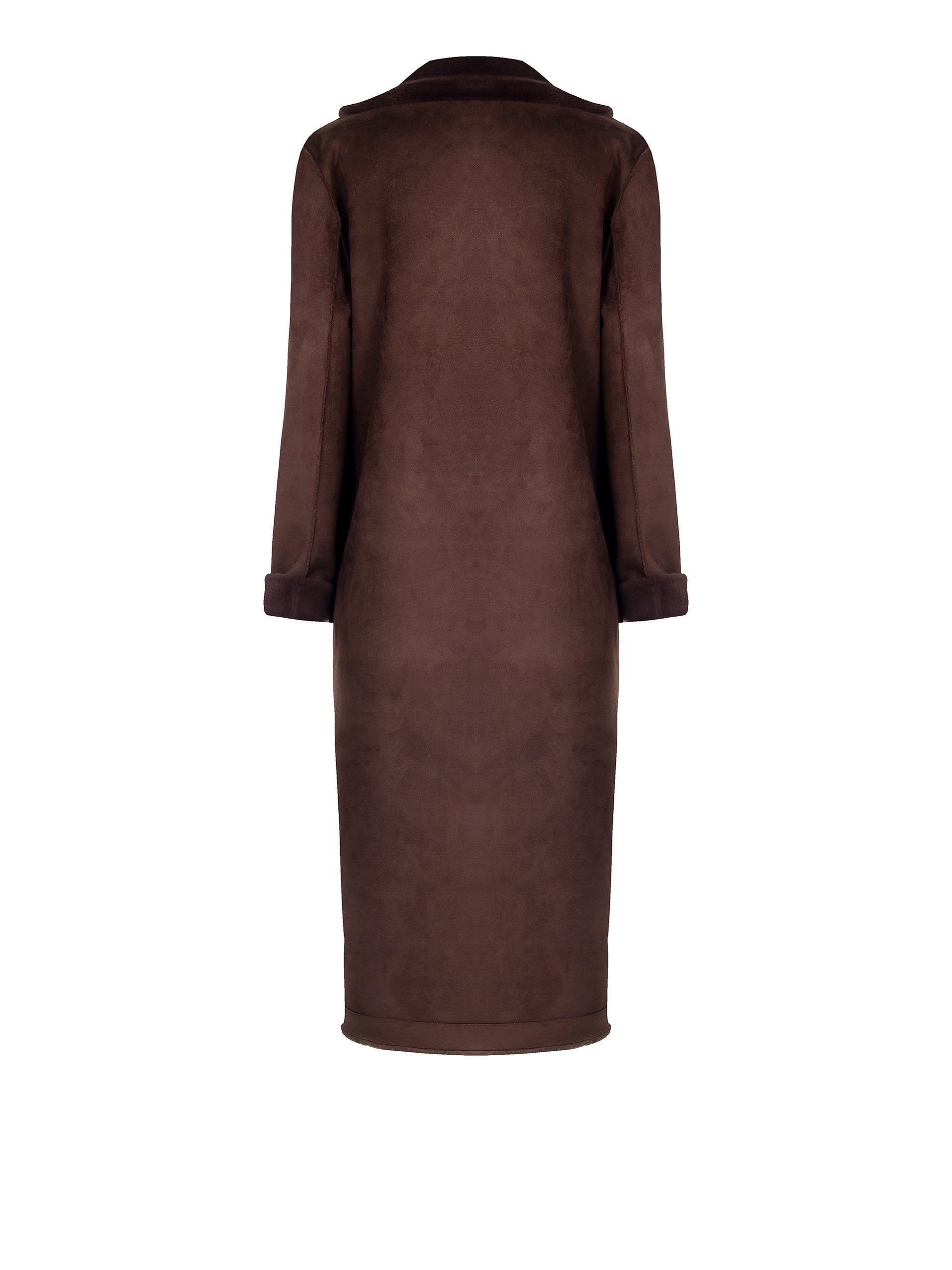 Rinascimento Reversible faux fur jas bruin