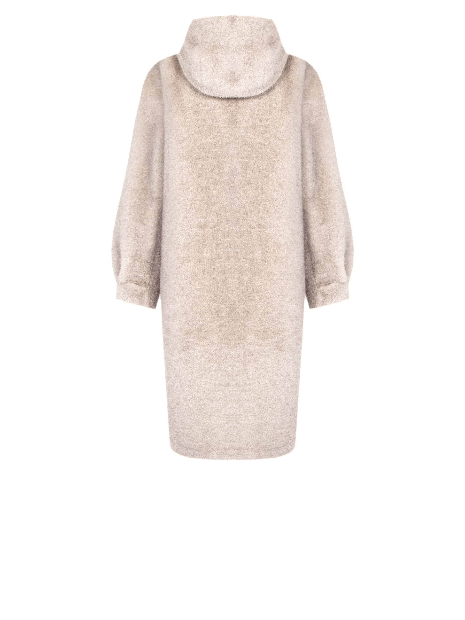 Rinascimento Faux Fur Jas light grey