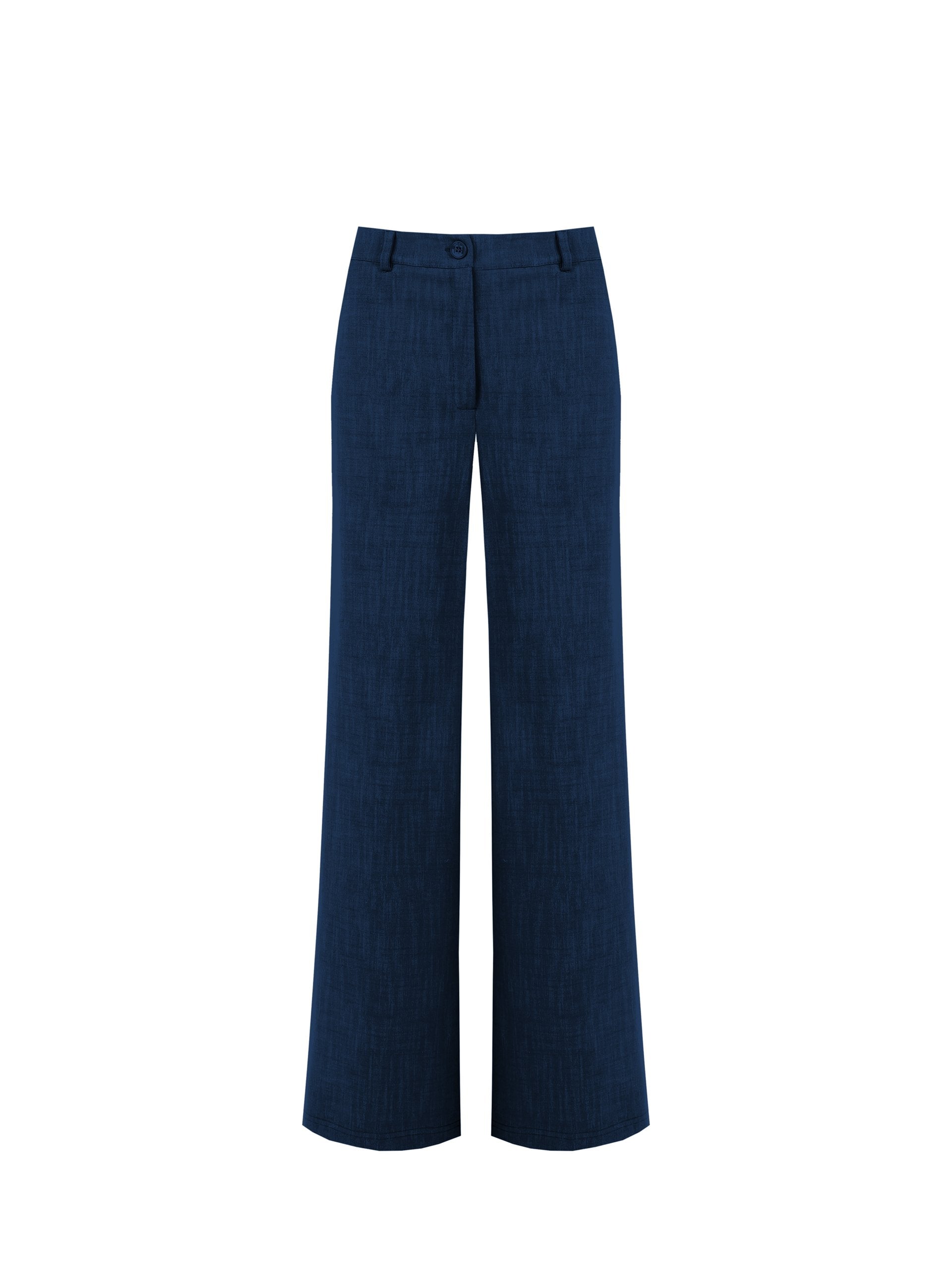 Rinascimento Blue Slub Milano-Stitch broek