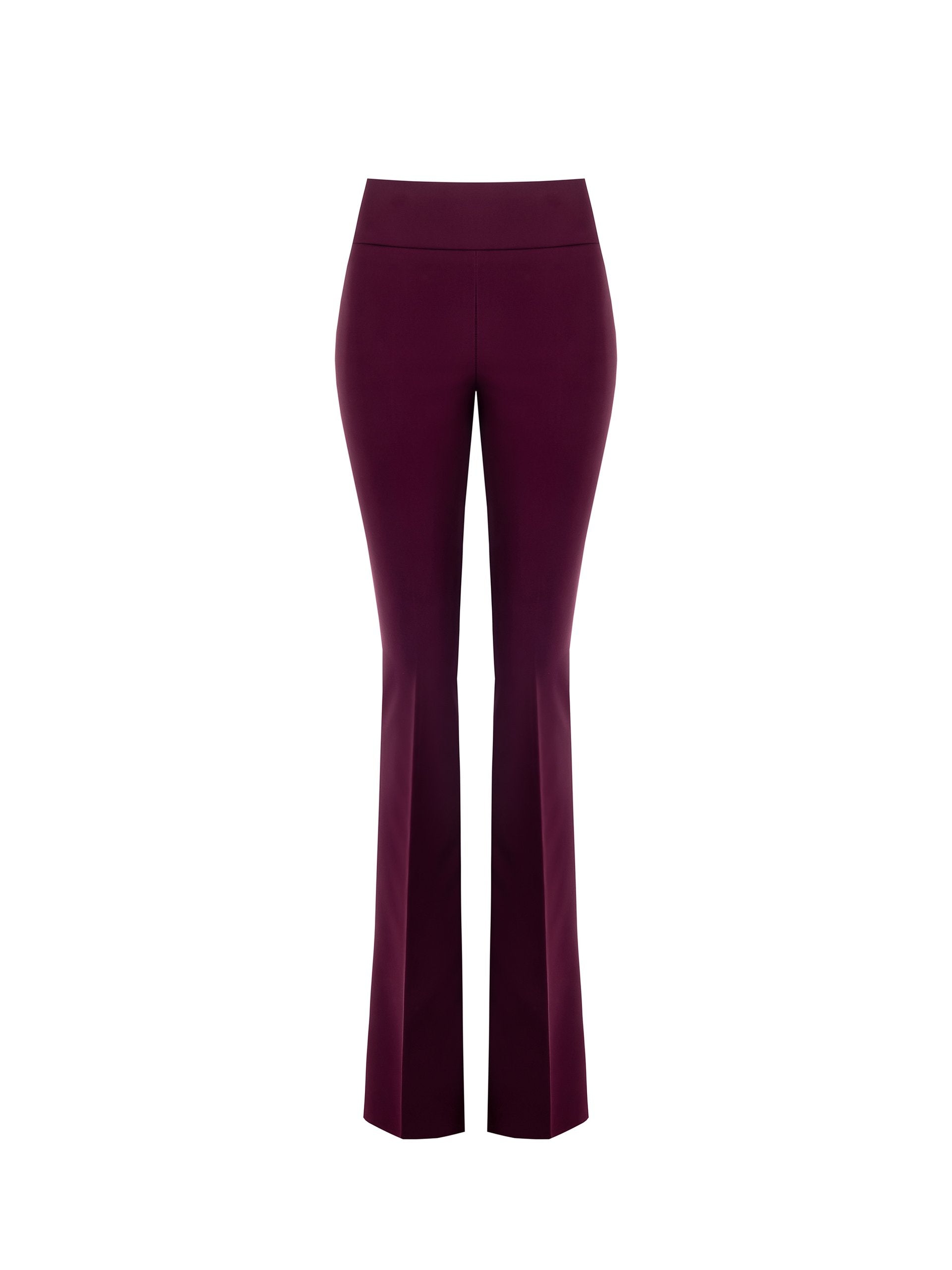 Rinascimento Bordeaux Flared broek