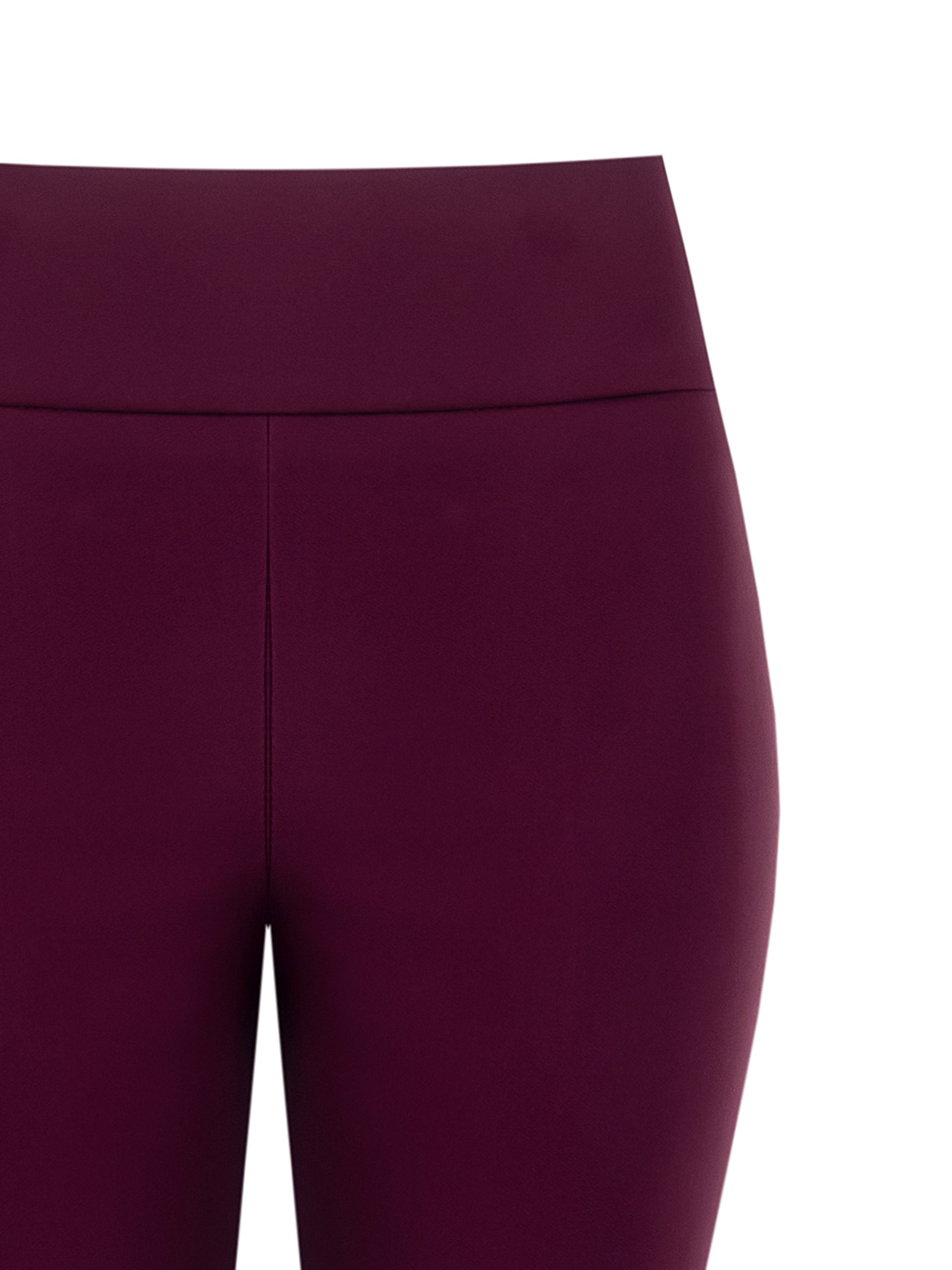 Rinascimento Bordeaux Flared broek