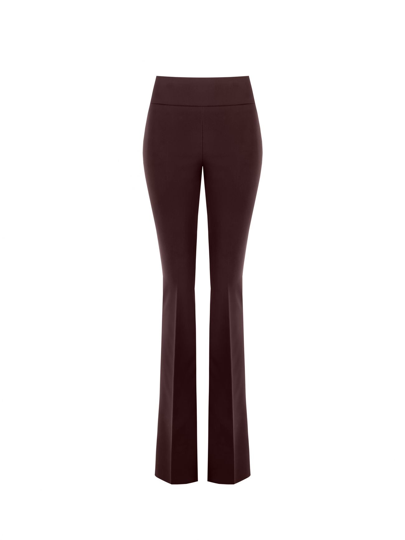 Rinascimento Chocolate Flared broek