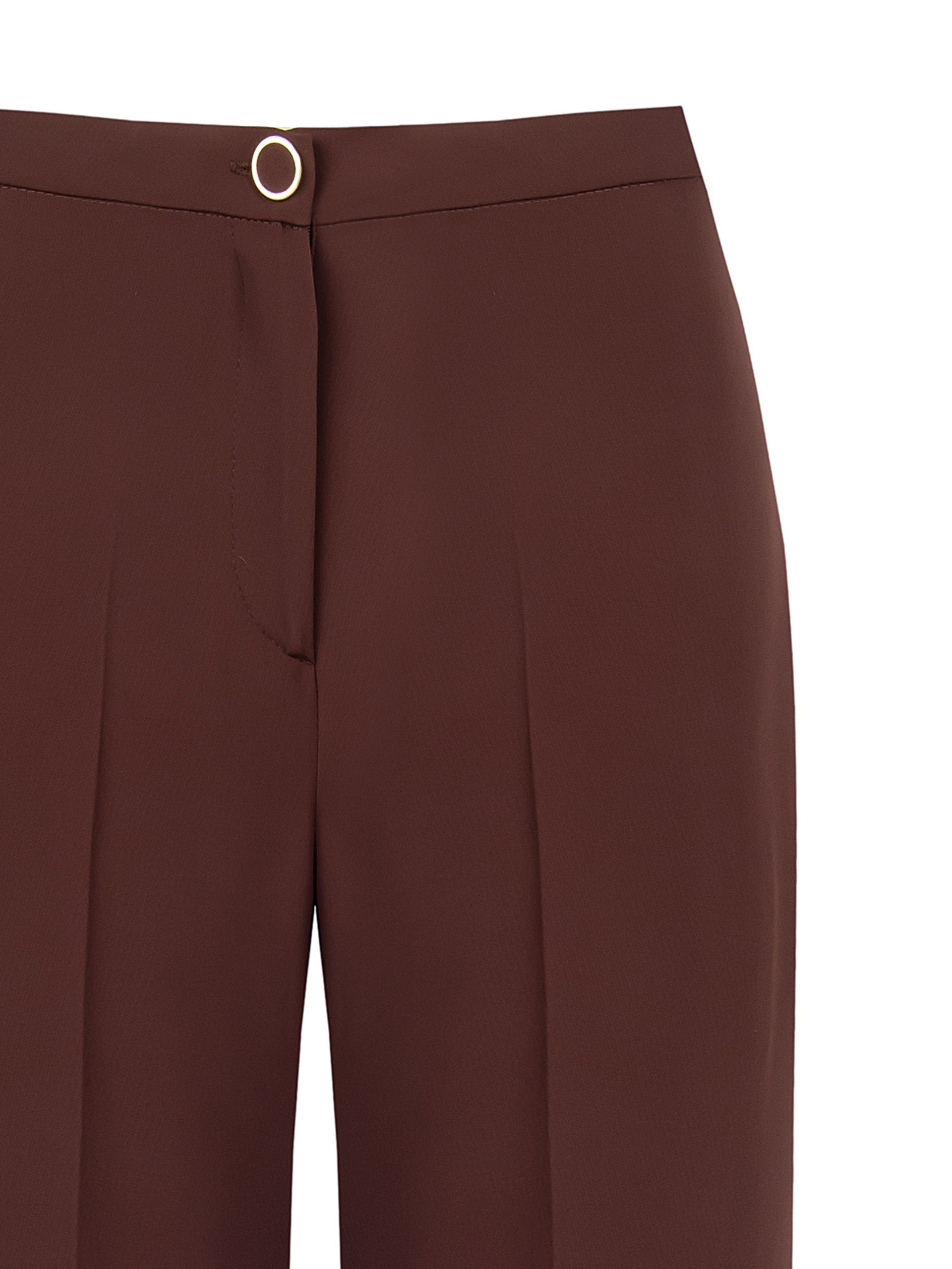 Rinascimento Straight Leg broek bruin