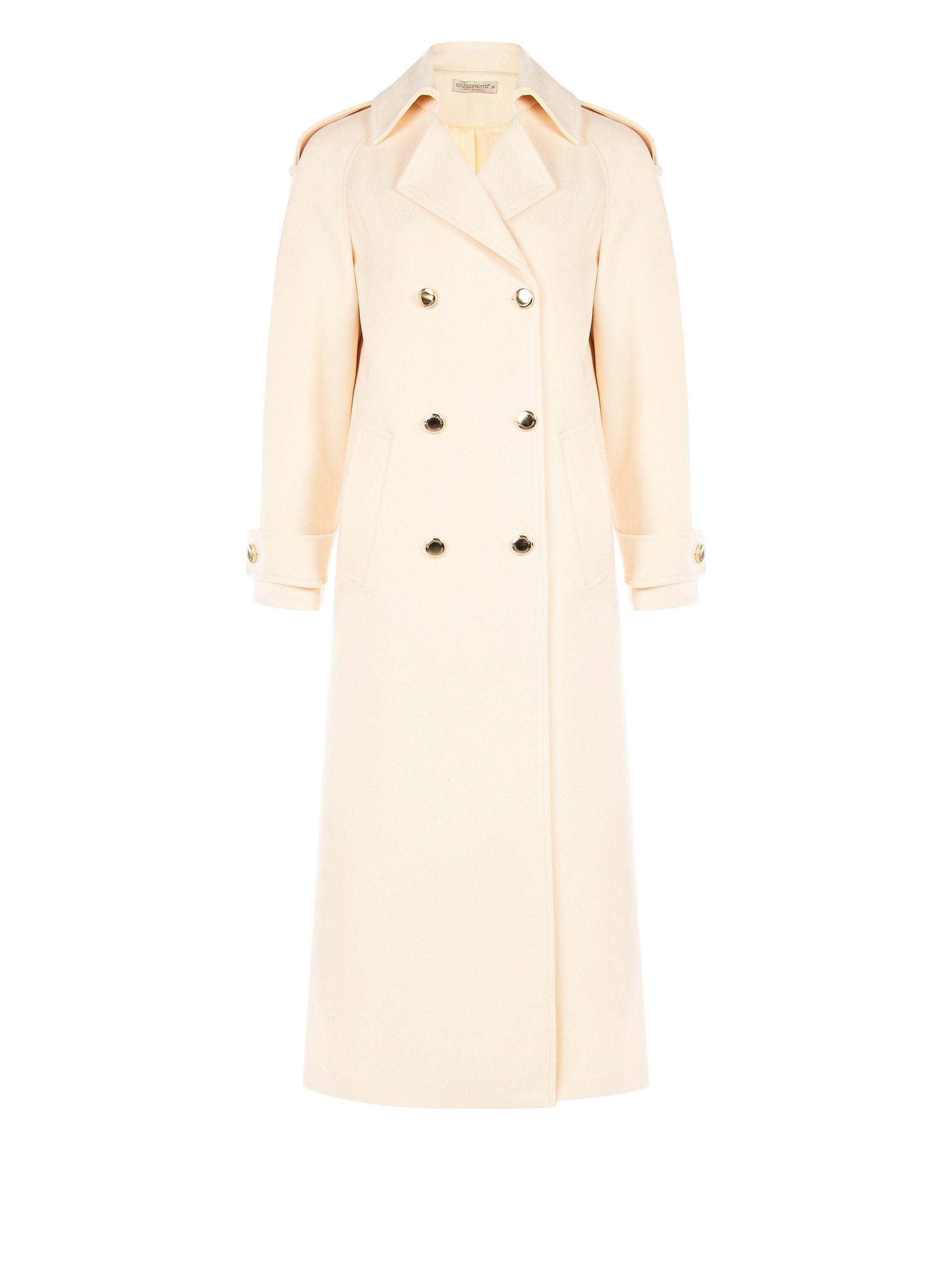 Rinascimento Beige Oversized Jas