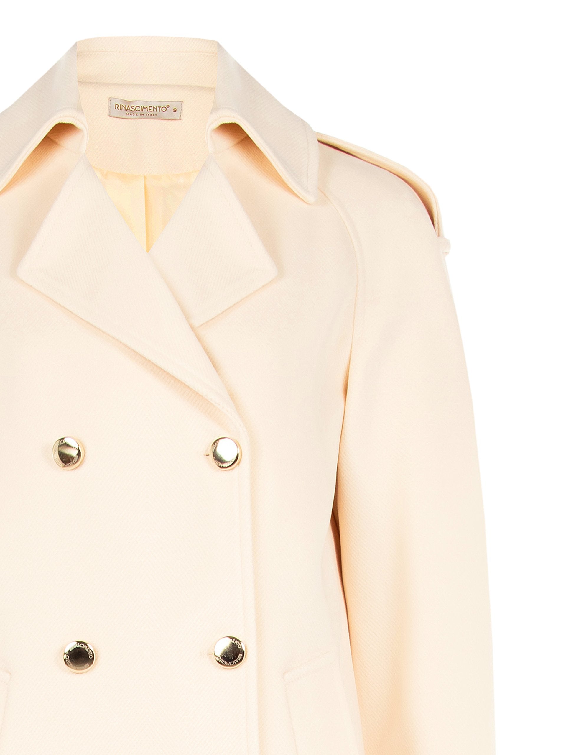 Rinascimento Beige Oversized Jas