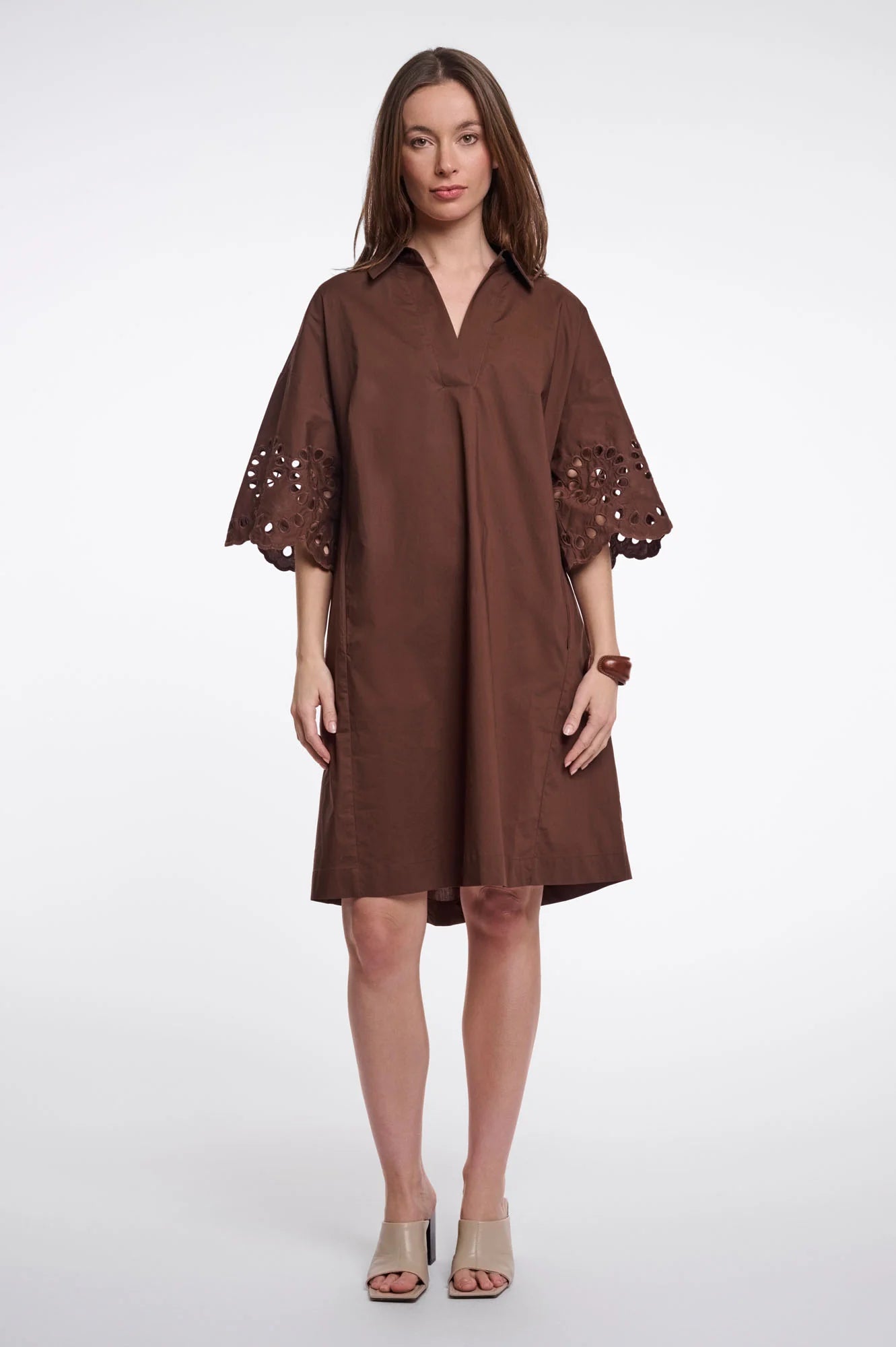Rino & Pelle Ceylin Dress Dark Brown