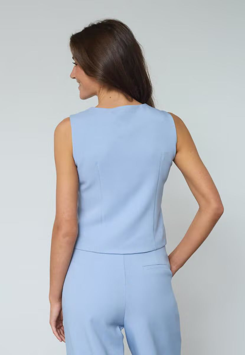 Sisterspoint Gata Gilet Light Blue