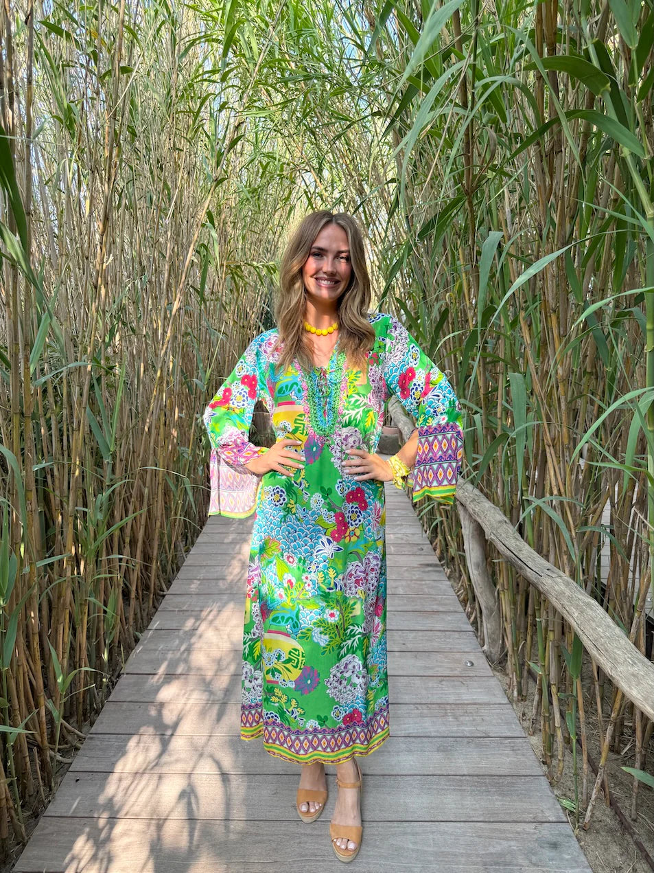 Valery Vain Fendi Dress Matcha