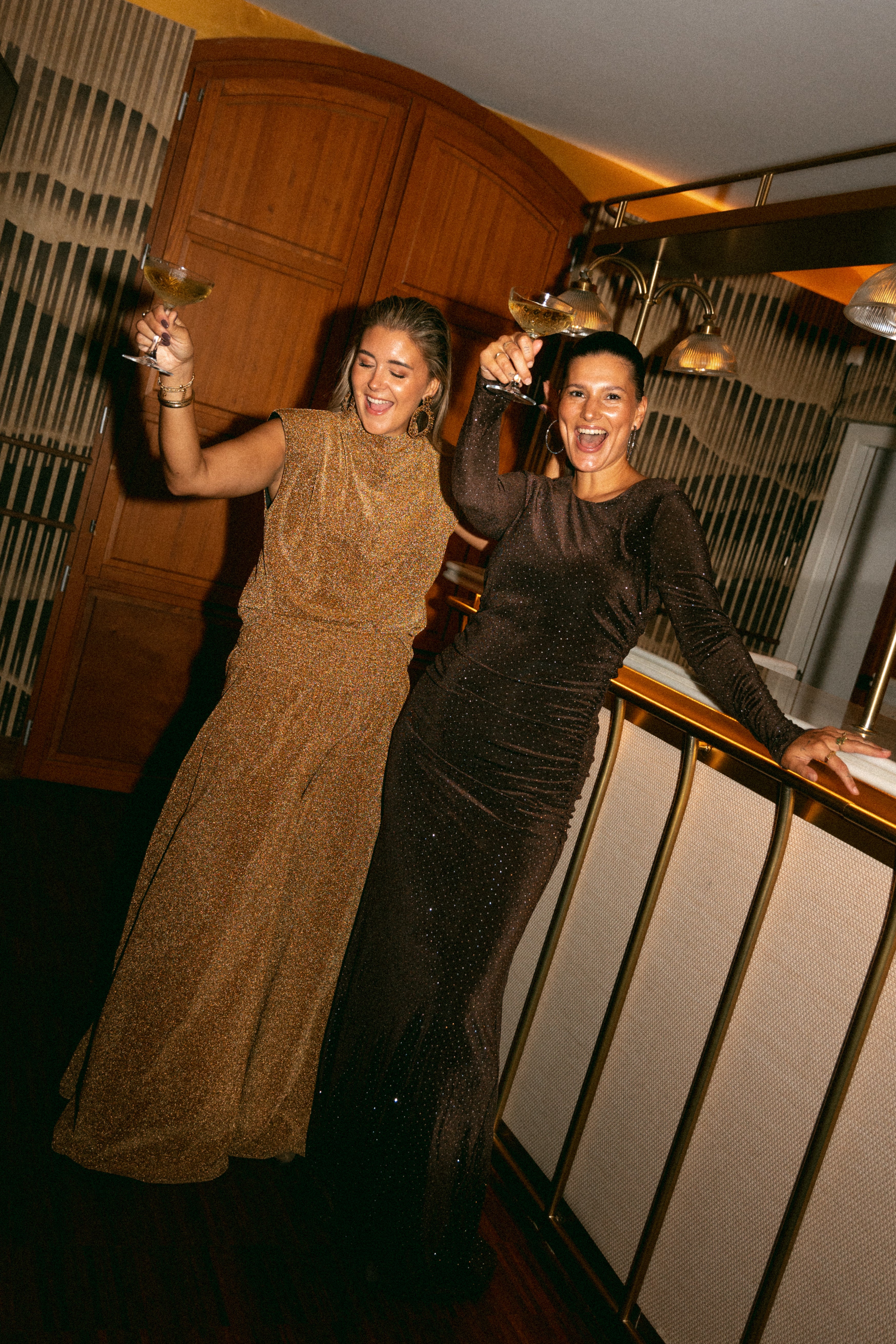 Bolina Island Fiesta dress bruin