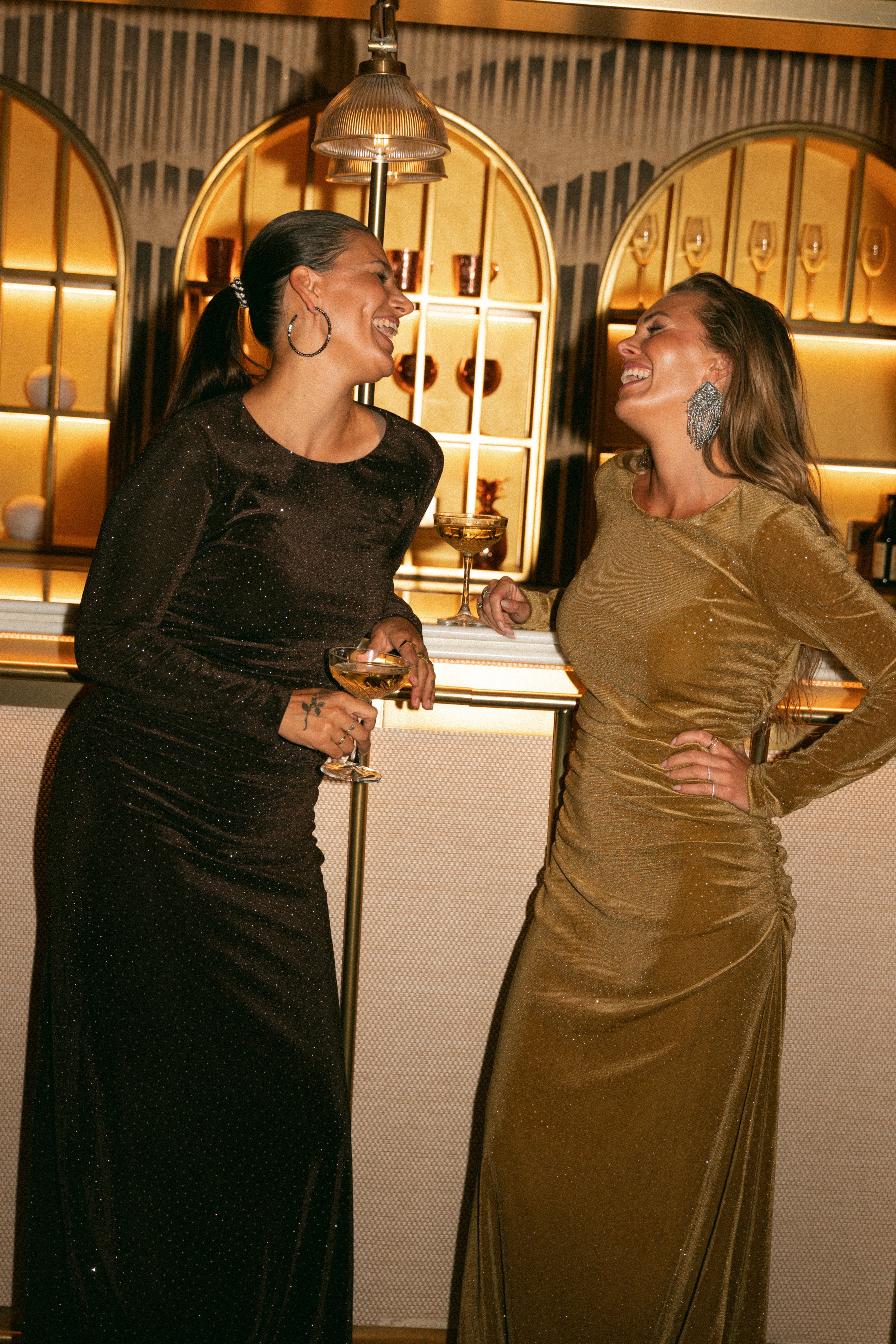 Bolina Island Fiesta dress bruin