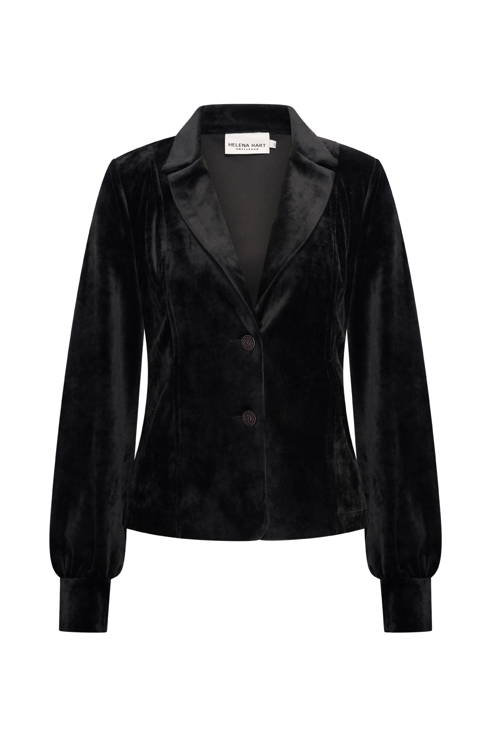 Helena Hart Blazer Lora velour zwart