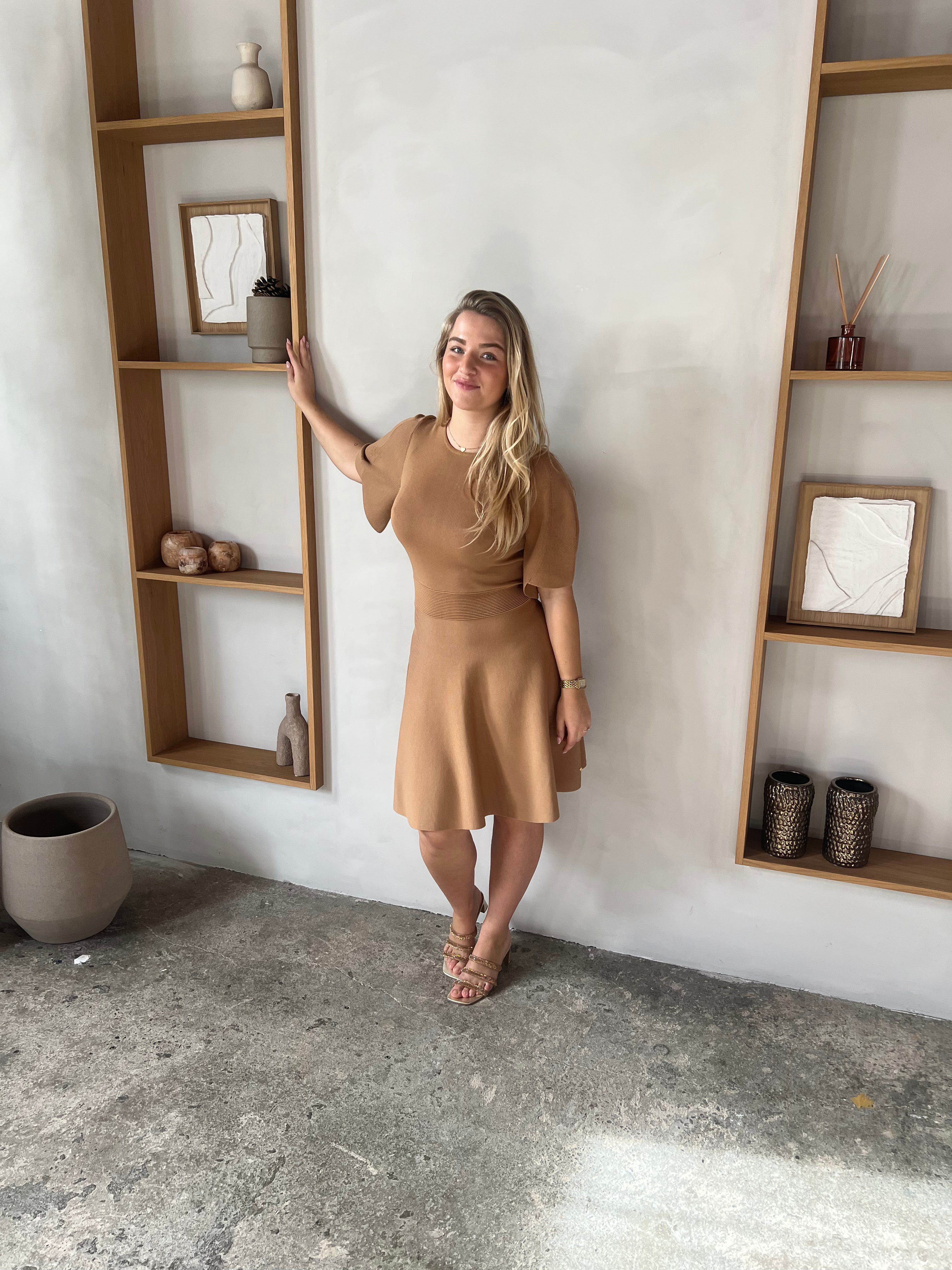 Accentil Kaat Dress Sand