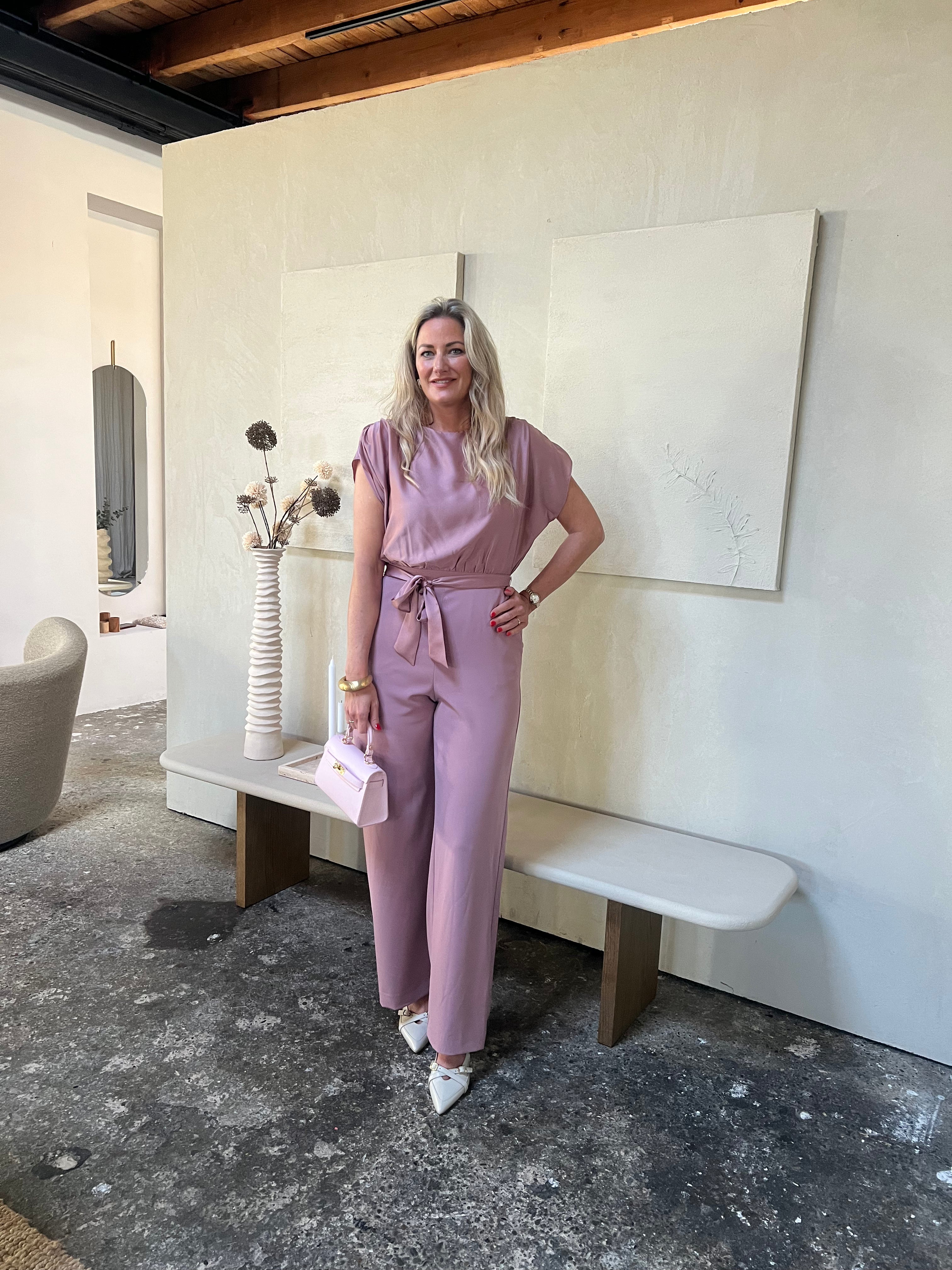 Swing Elegant Jumpsuit – Oud Rose