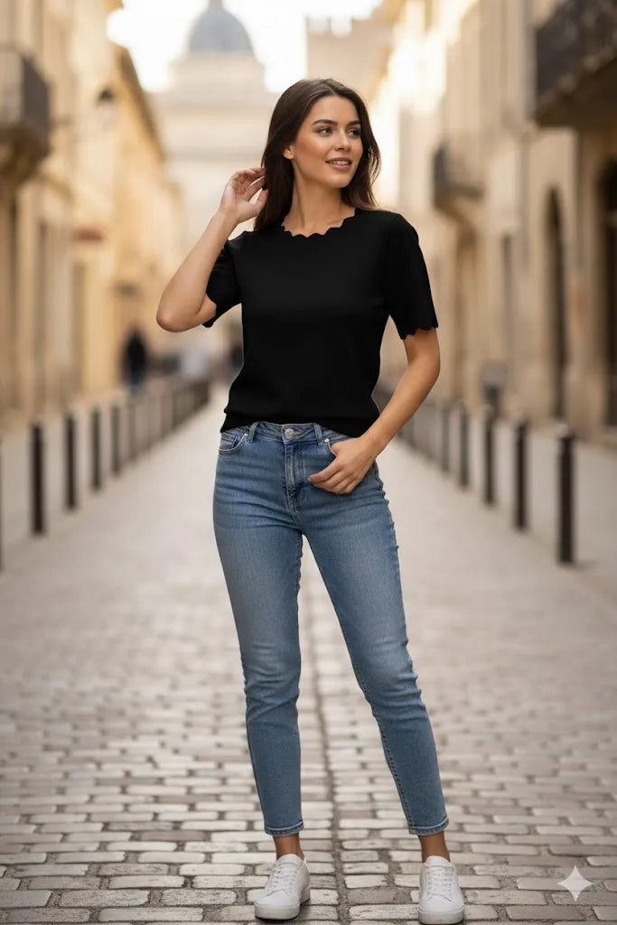 MVD Top Scallop Black