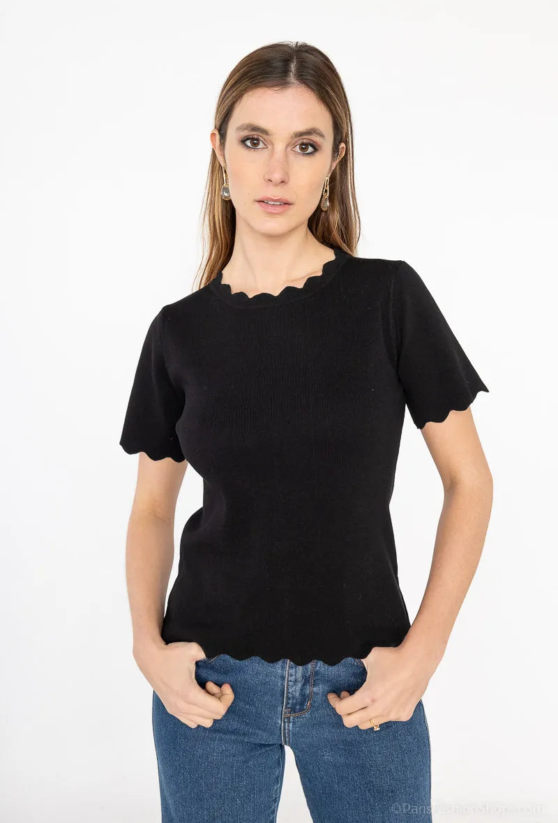 MVD Top Scallop Black