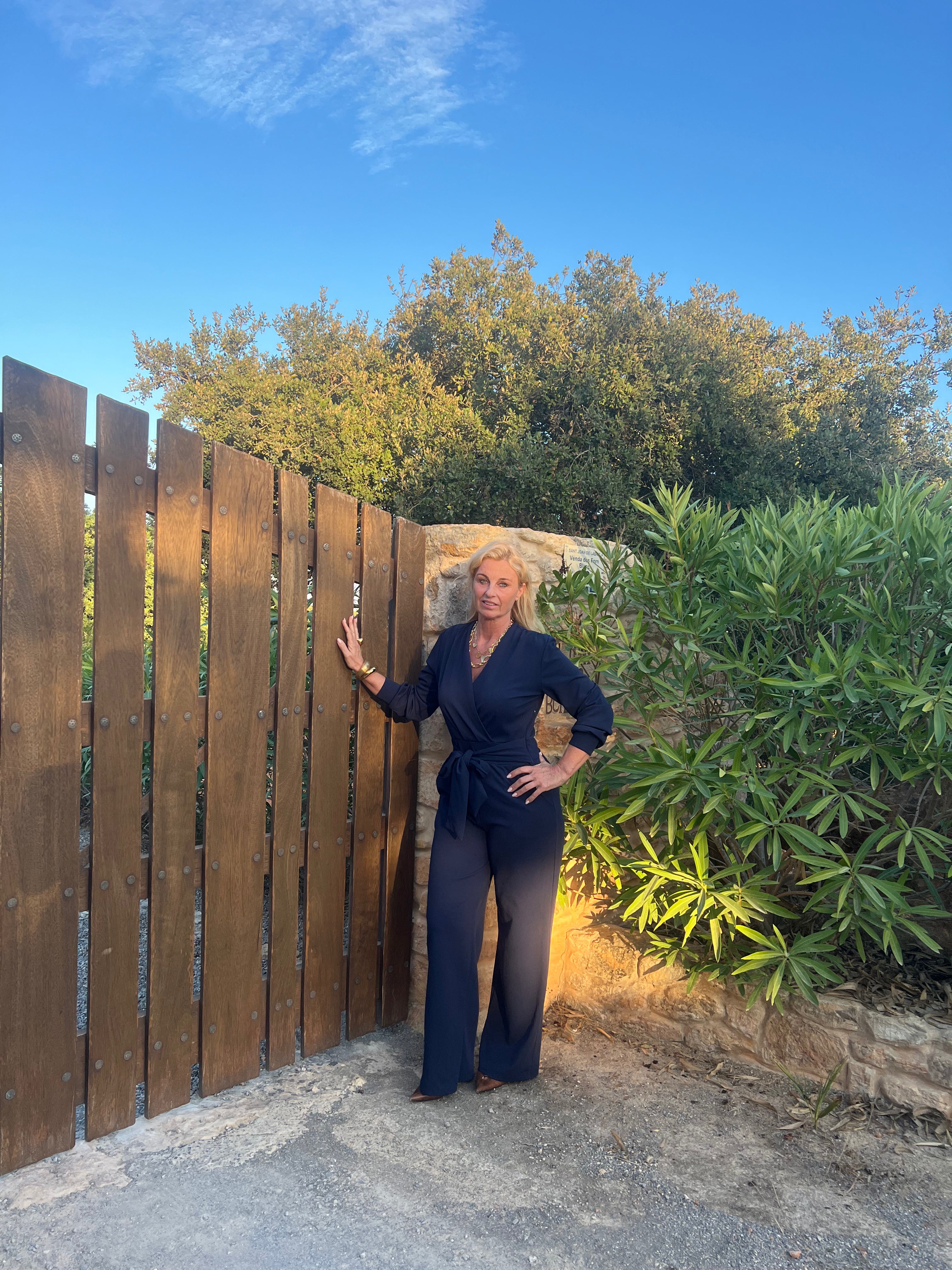 MVD Clothes Jersey Jumpsuit donkerblauw