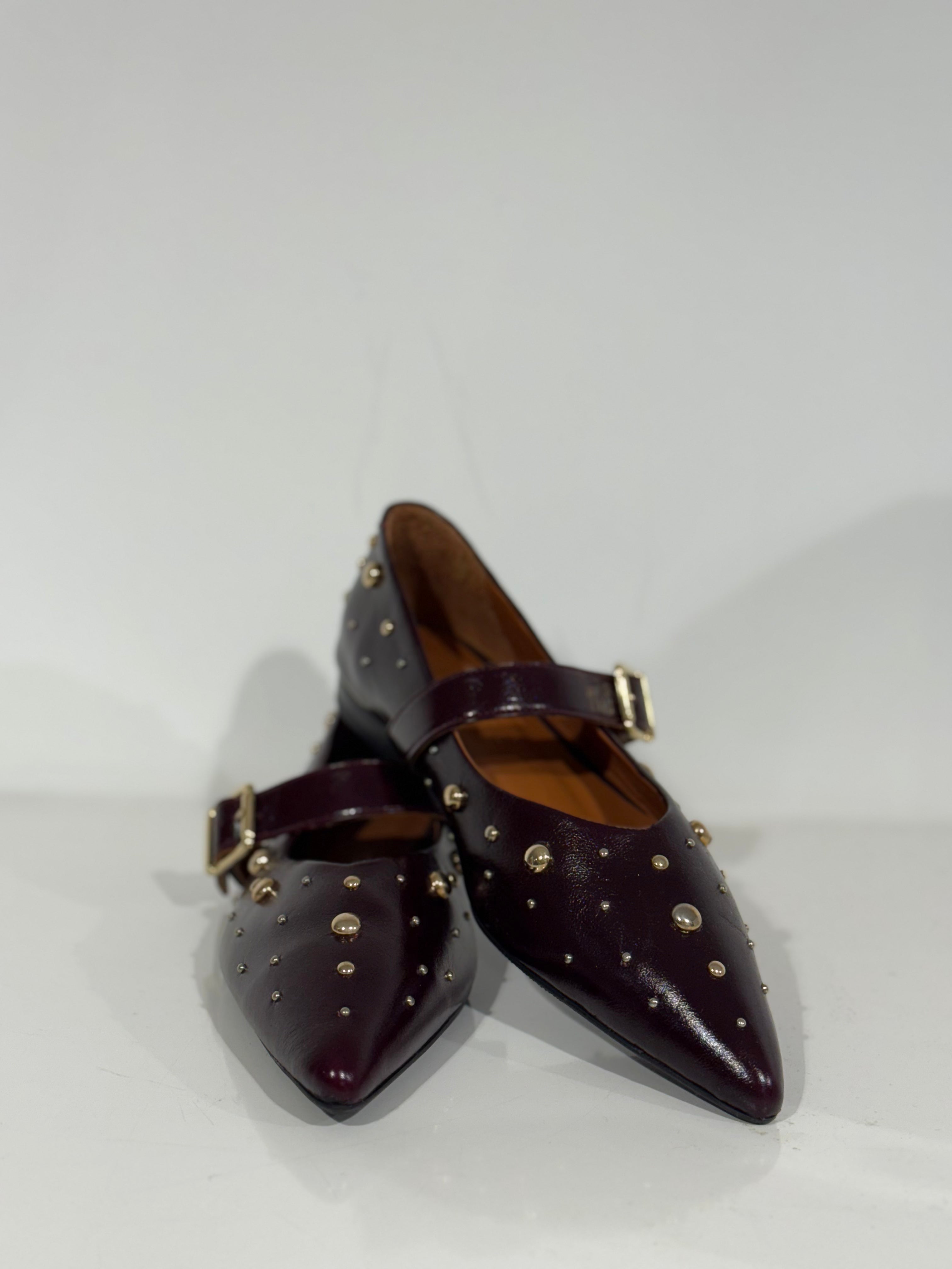 Babouche Celina Ballerina bordeaux