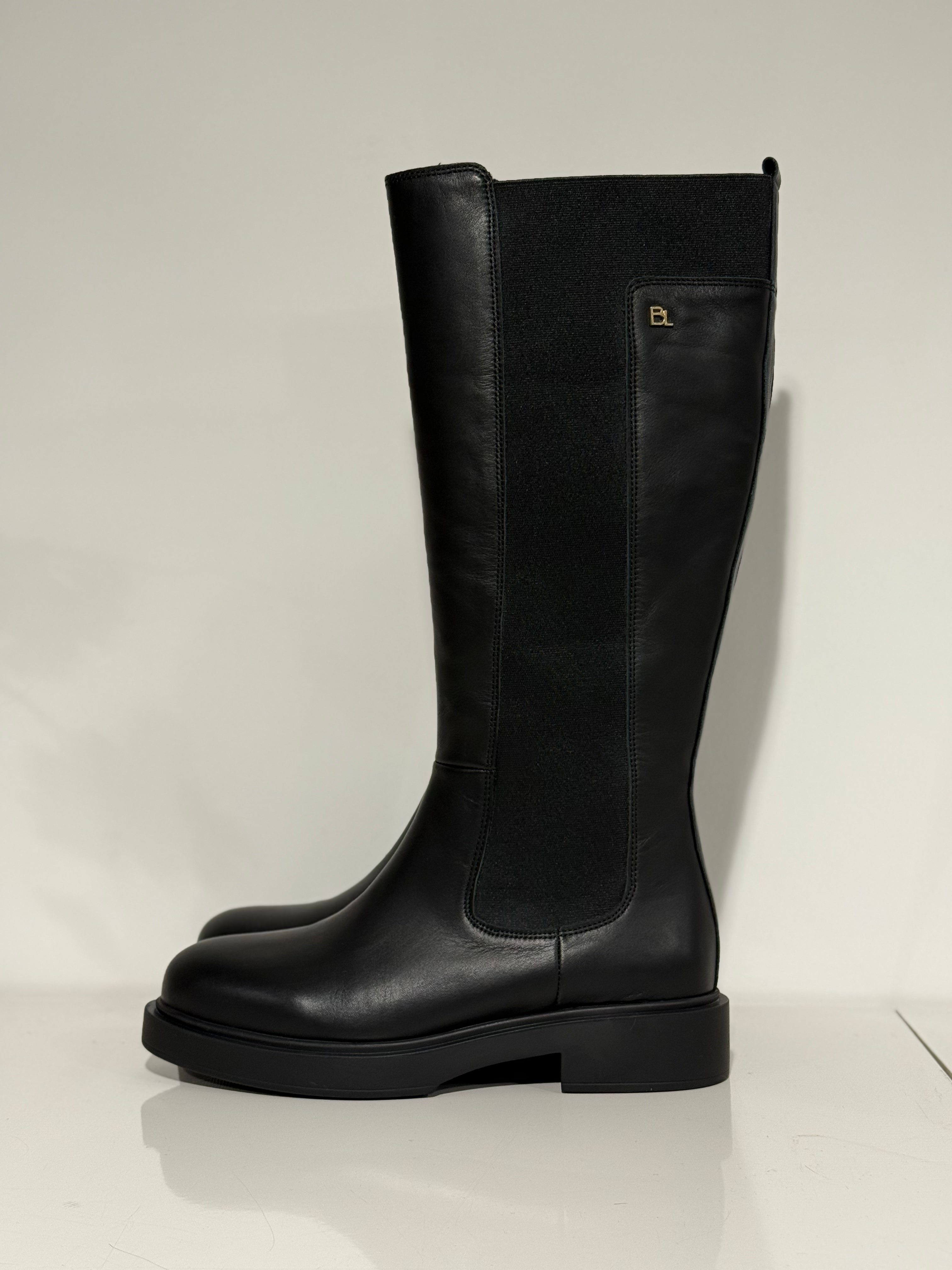Babouche Cindy Chelsea Boots zwart