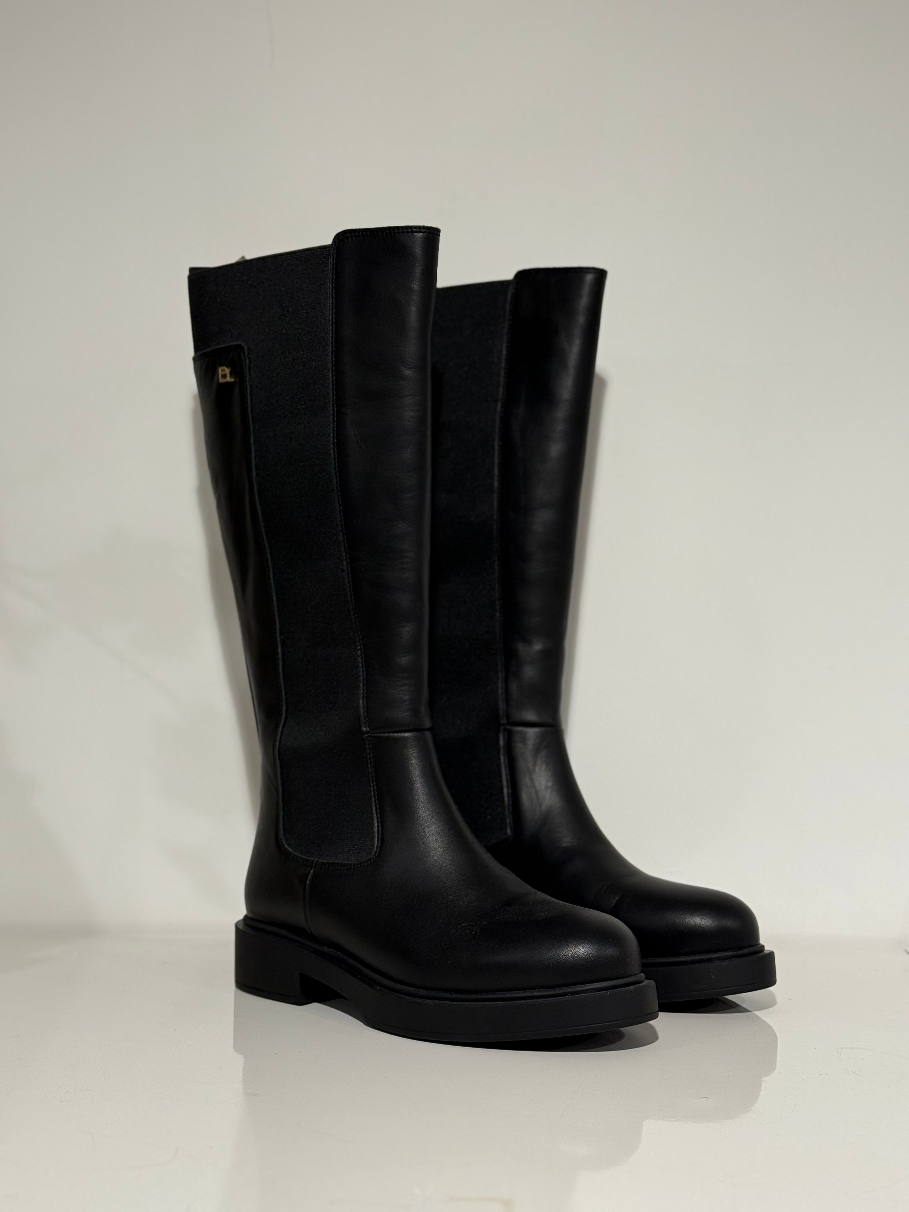 Babouche Cindy Chelsea Boots zwart