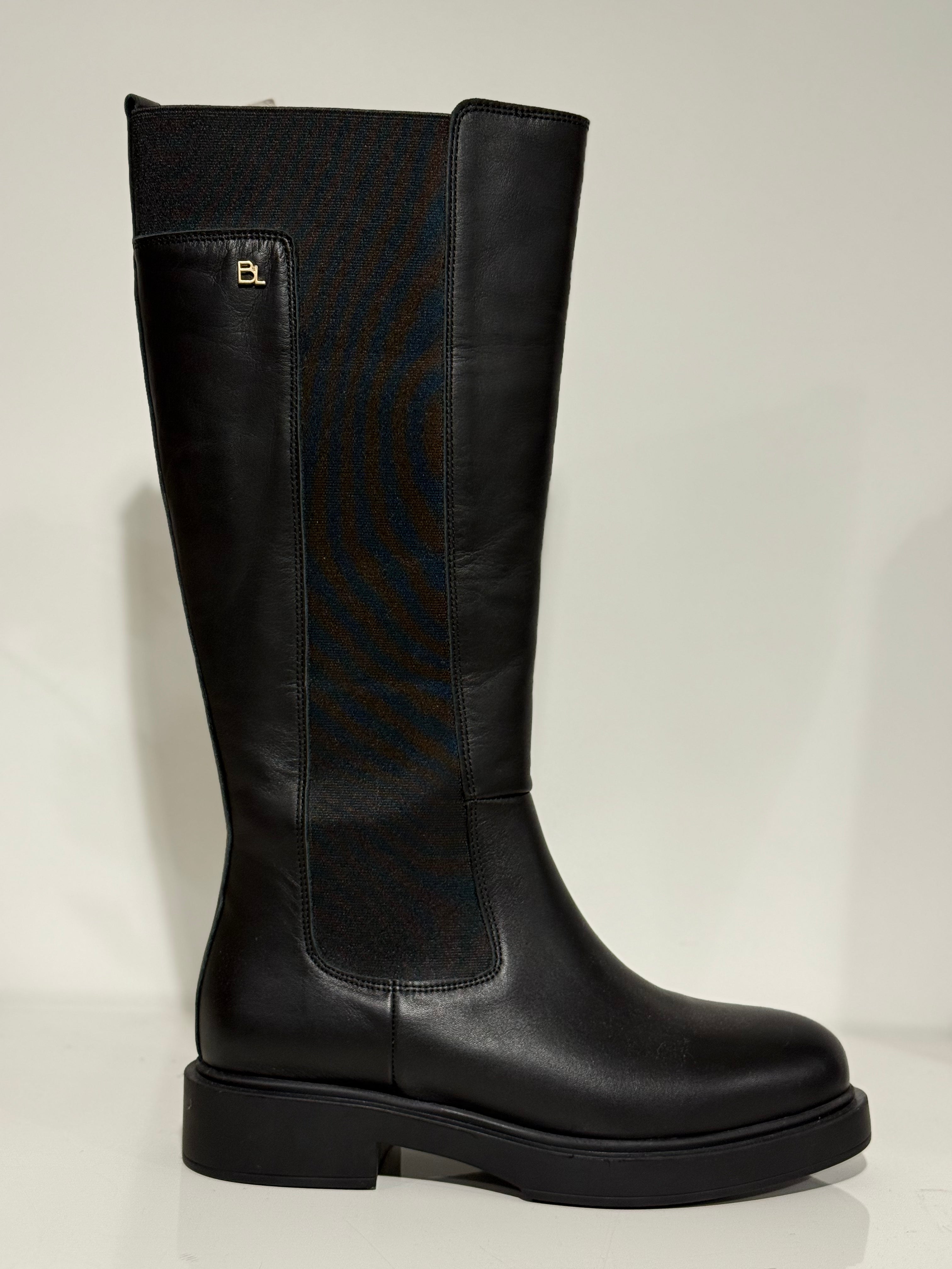 Babouche Cindy Chelsea Boots zwart