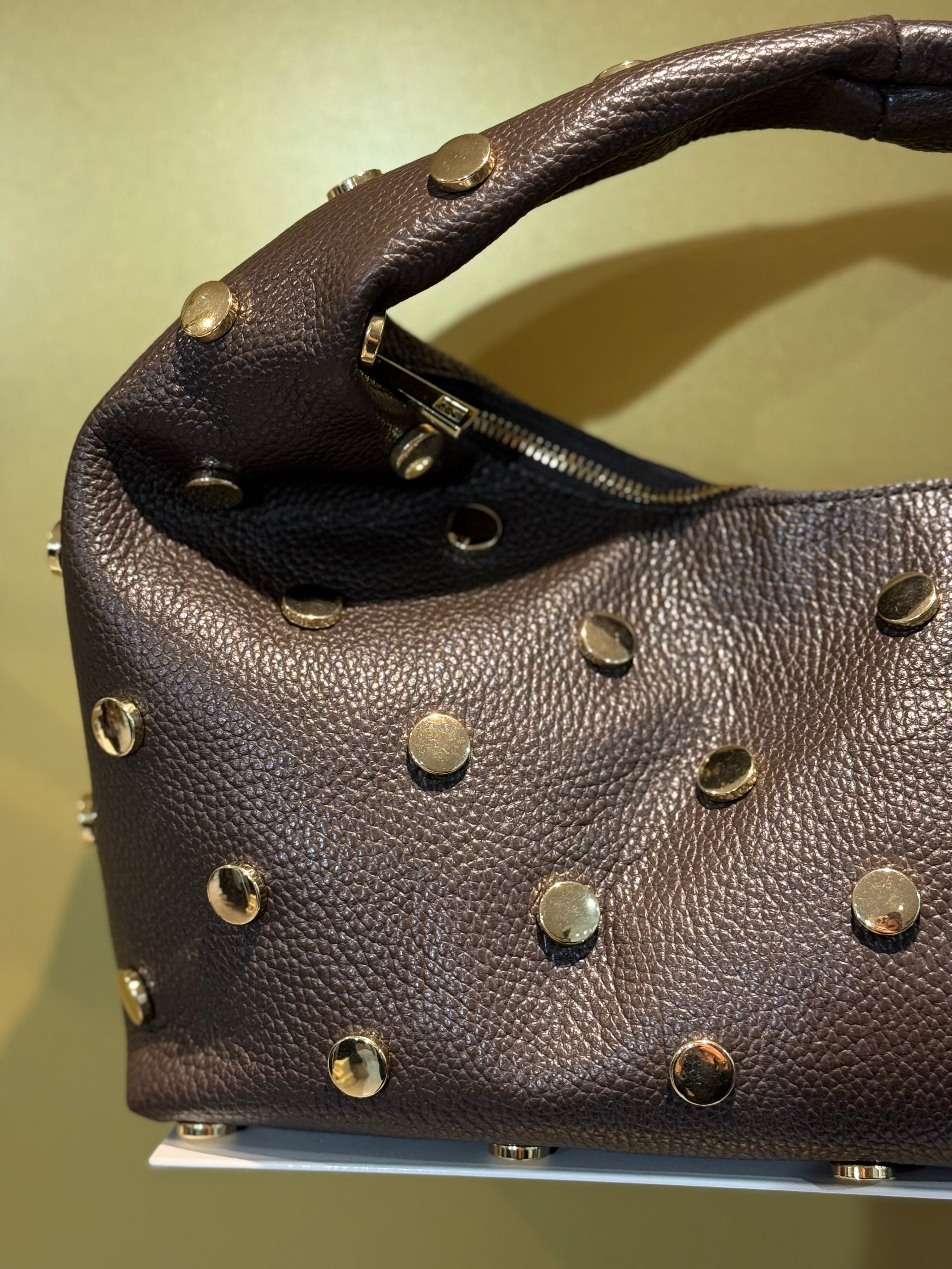 MVD Bold Brown Stud Bag