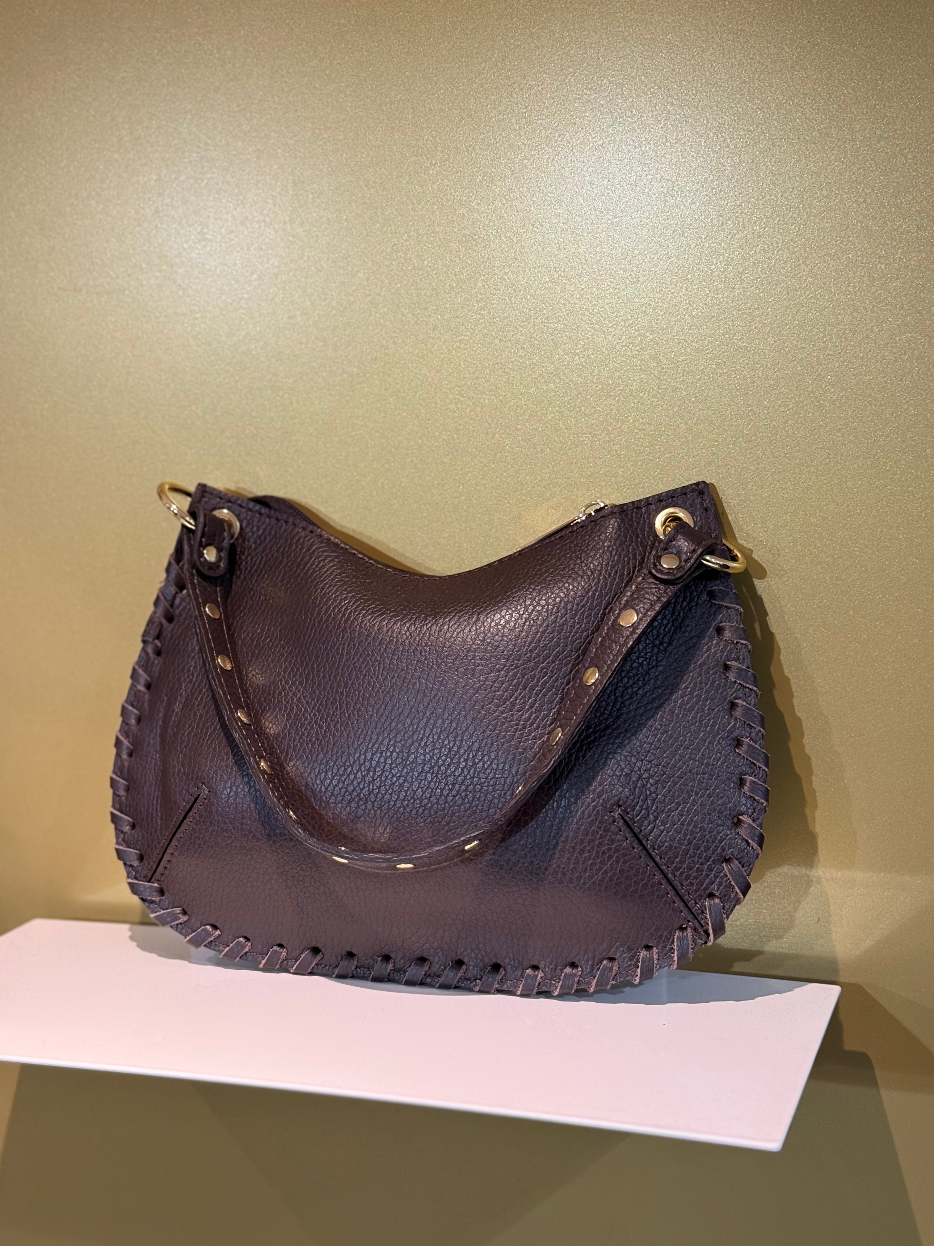 MVD Brown Studded Mini Bag