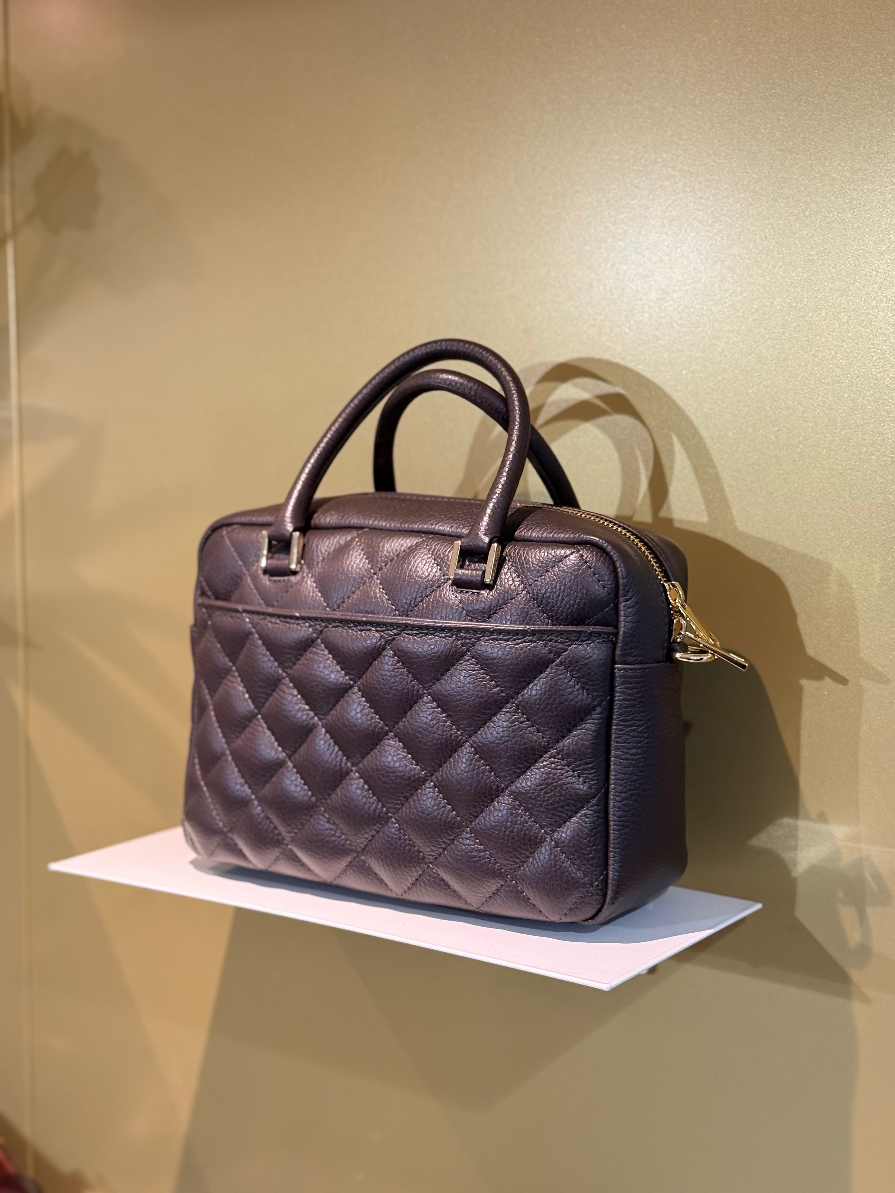 MVD Chic Brown Leather Bag