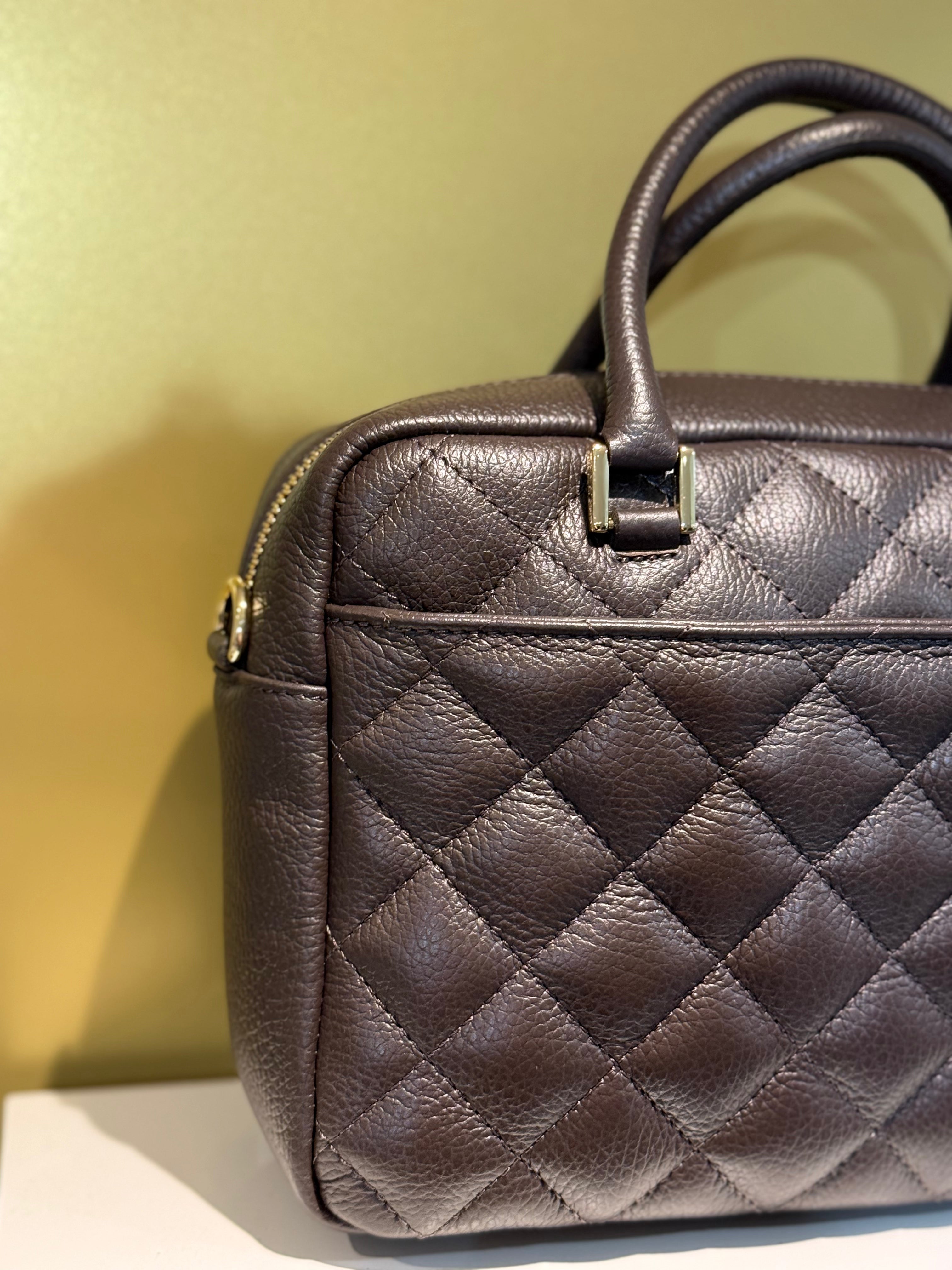 MVD Chic Brown Leather Bag