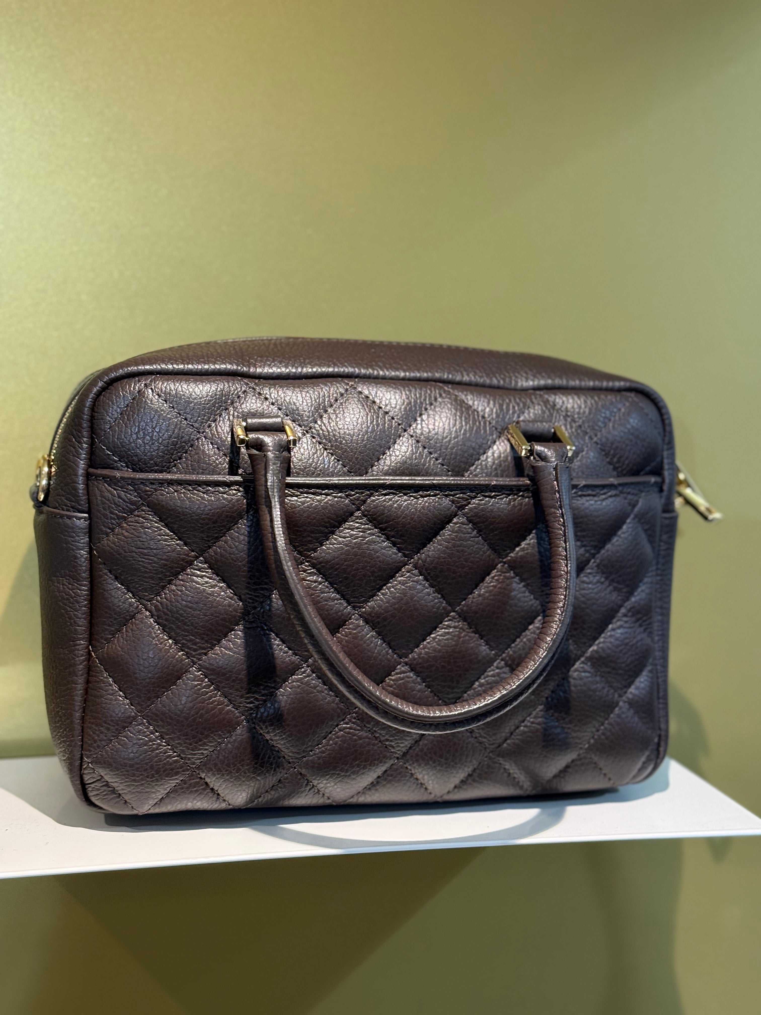 MVD Chic Brown Leather Bag