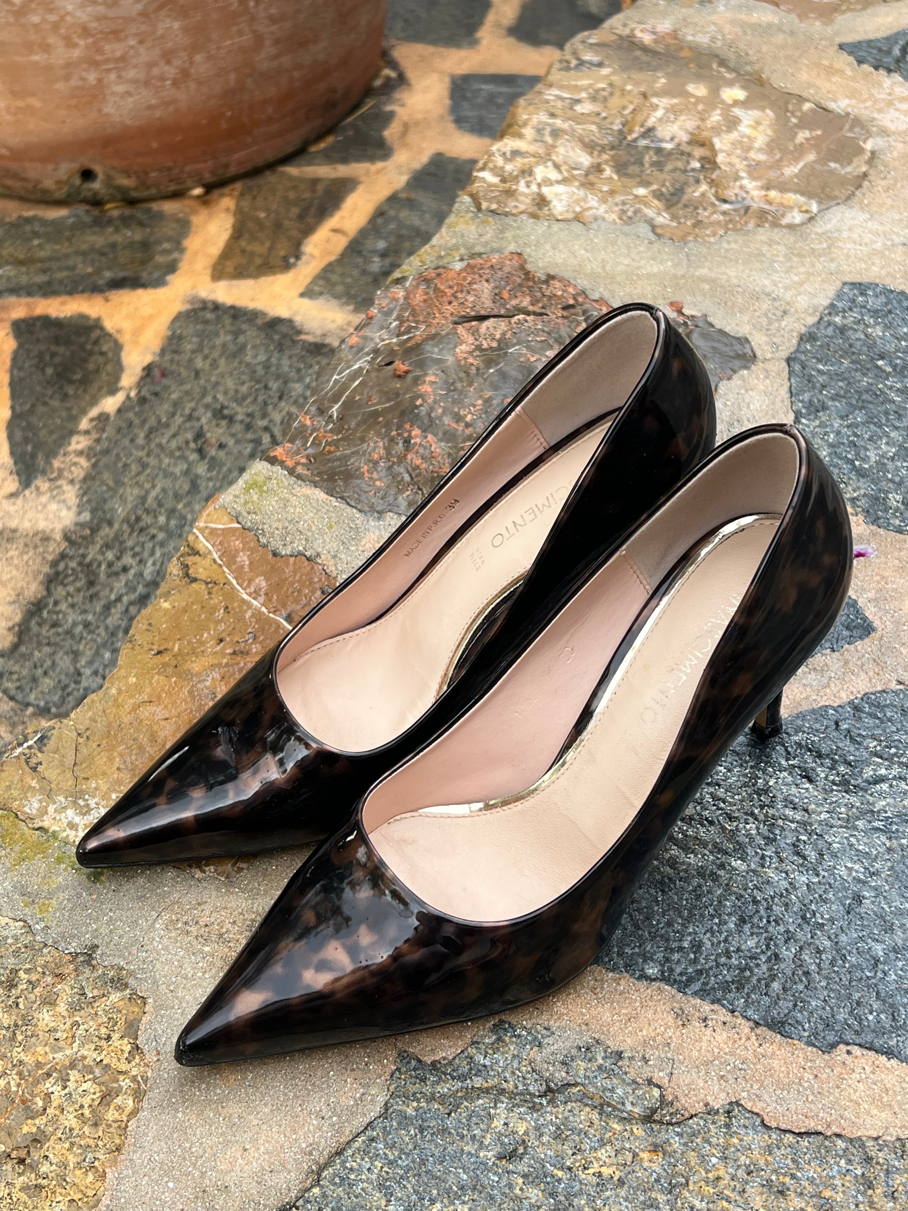 Rinascimento Pumps bruin