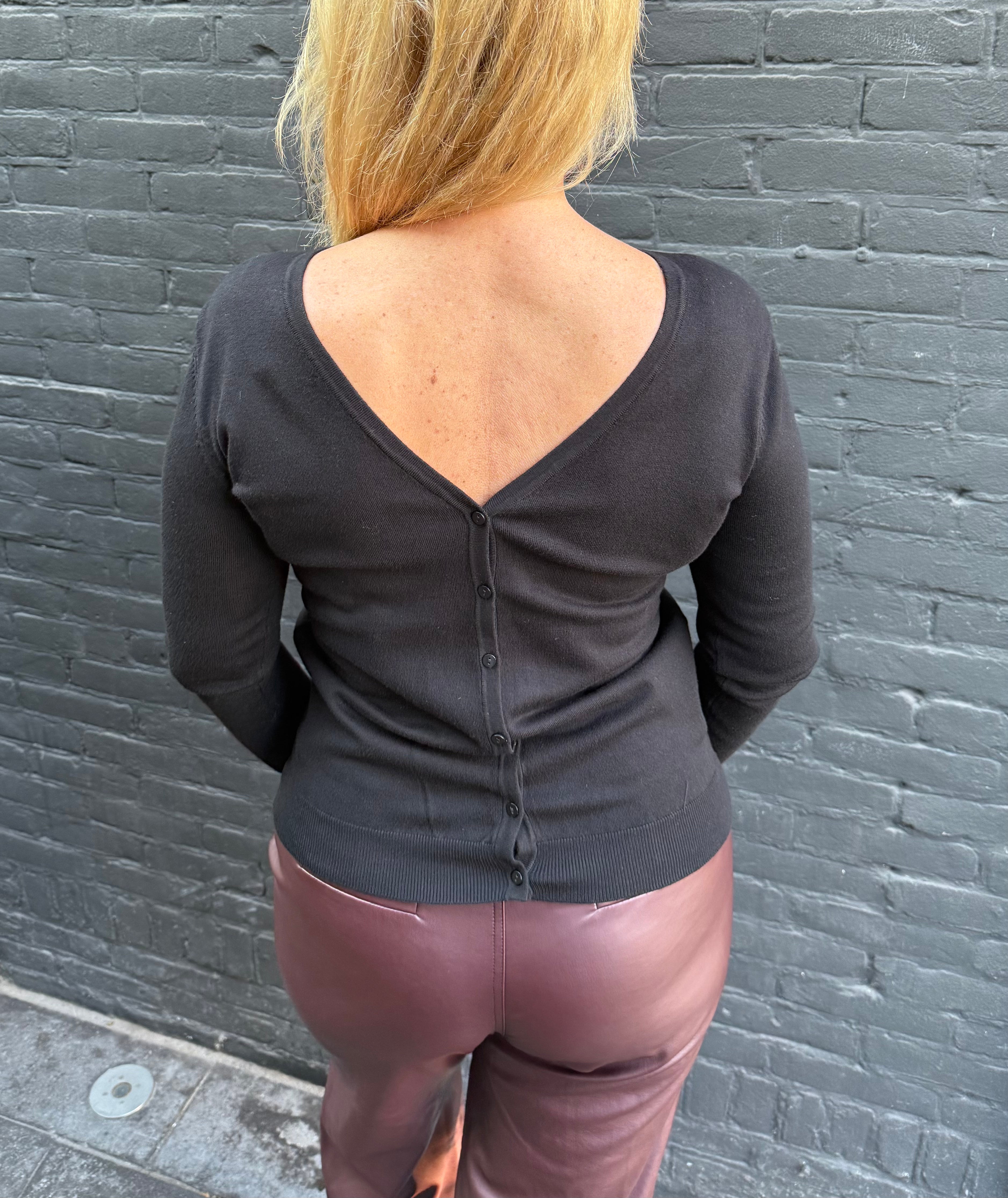 MVD Clothes zwart vestje