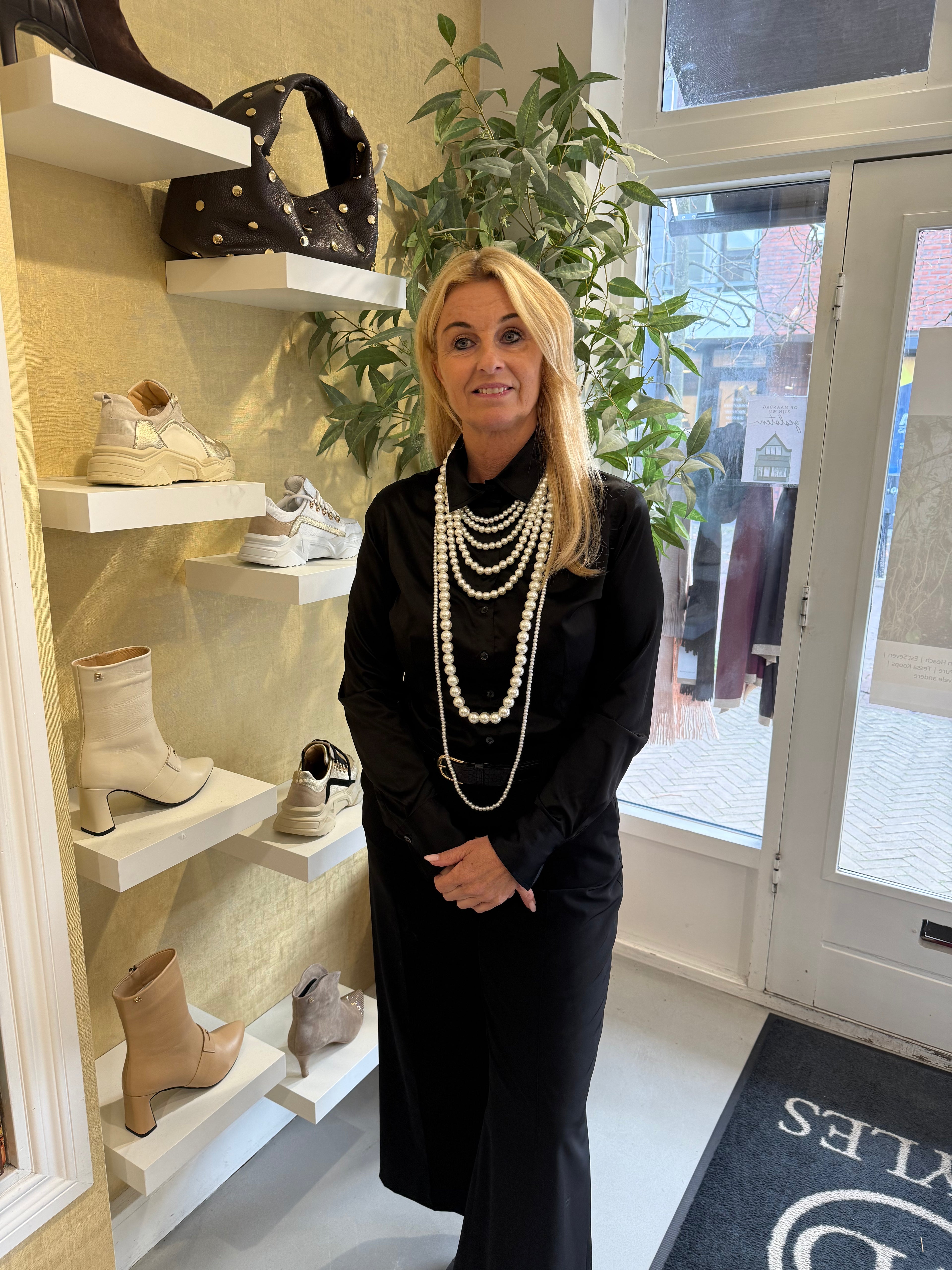 MVD Styles Gelaagde Parel Statement Ketting