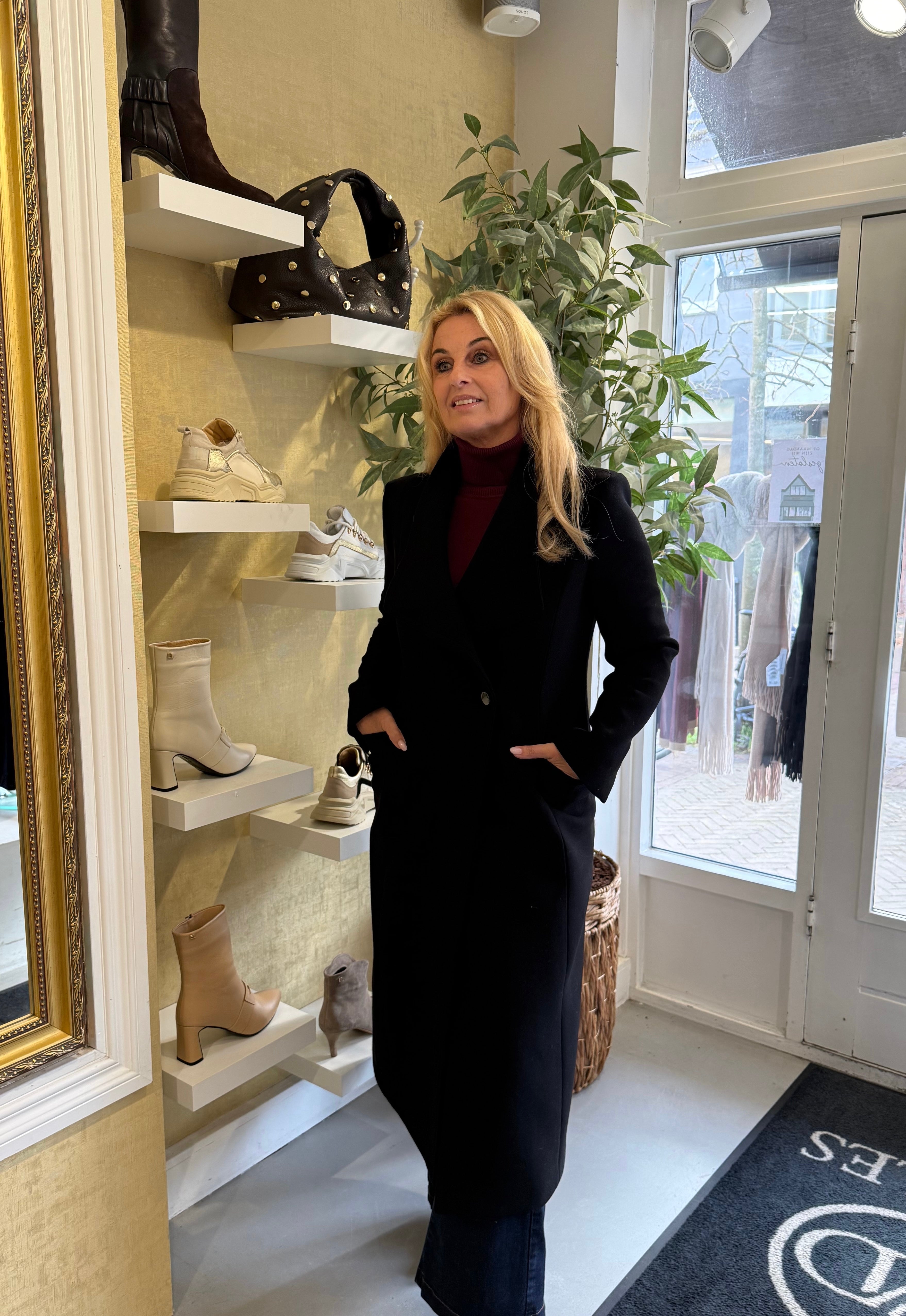 Ted Baker Mindee Coat black