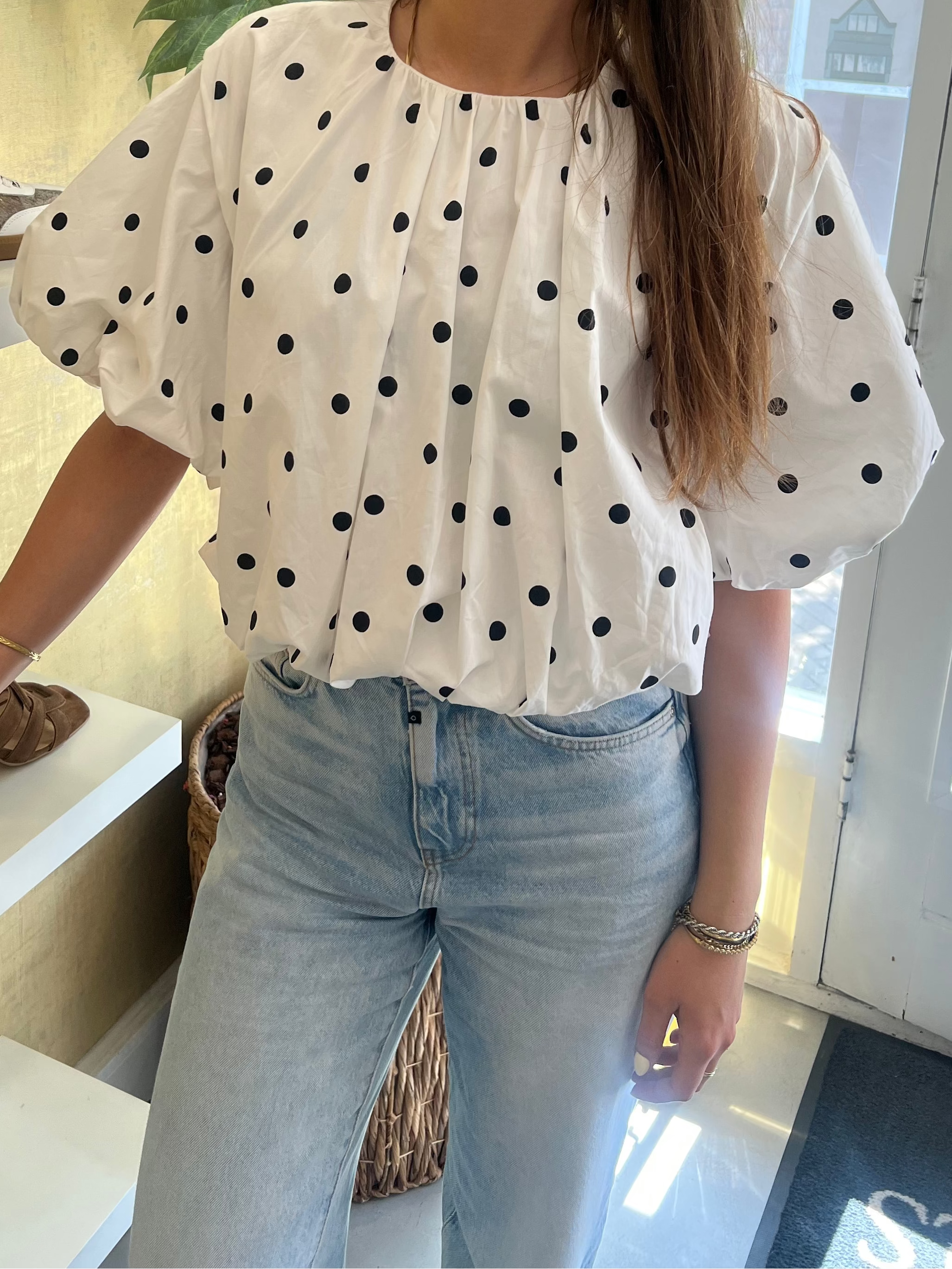 MVD Polka Dotted Blouse
