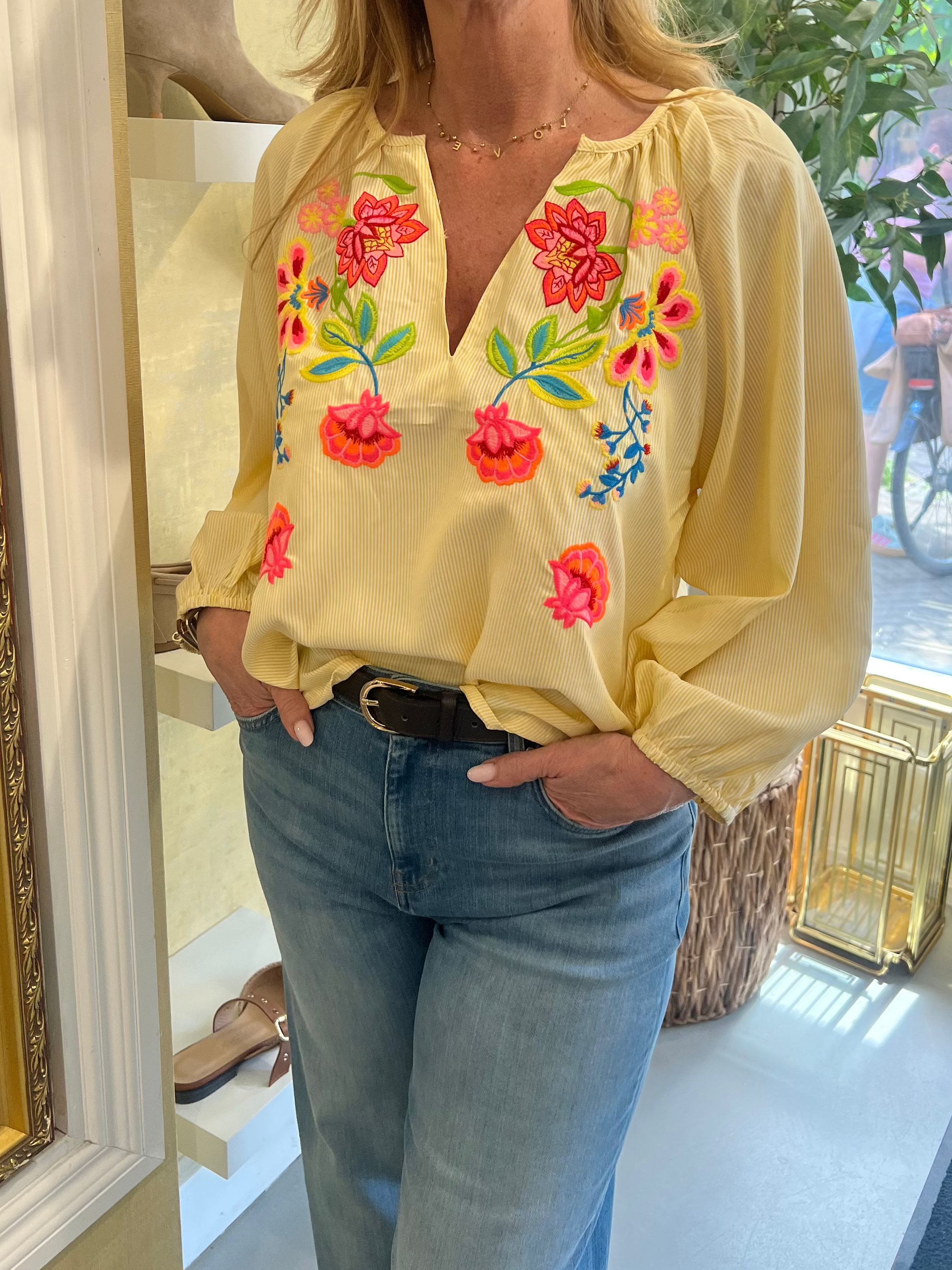 MVD Bloom Blouse Yellow