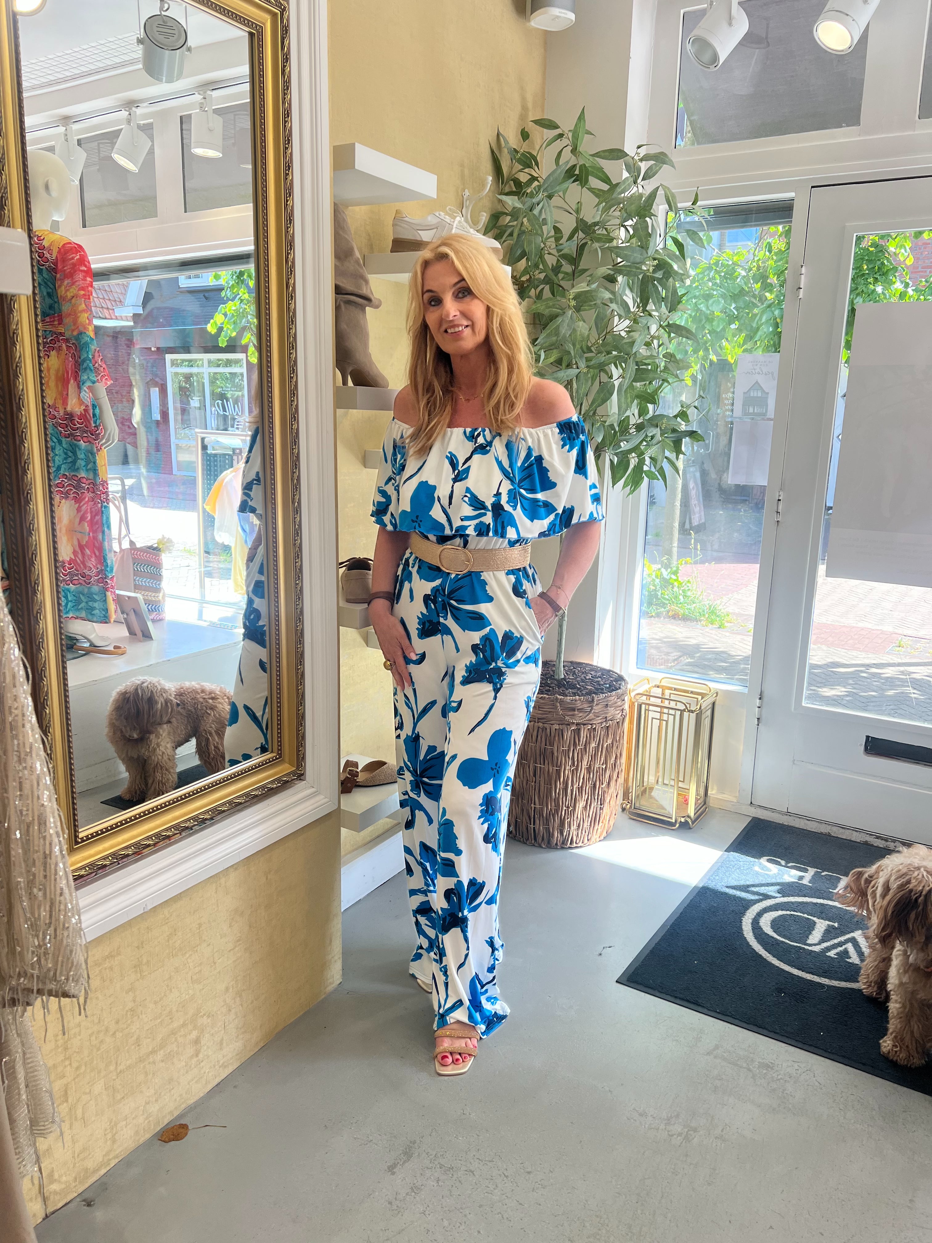 MVD Jumpsuit Tropical Breeze Blue