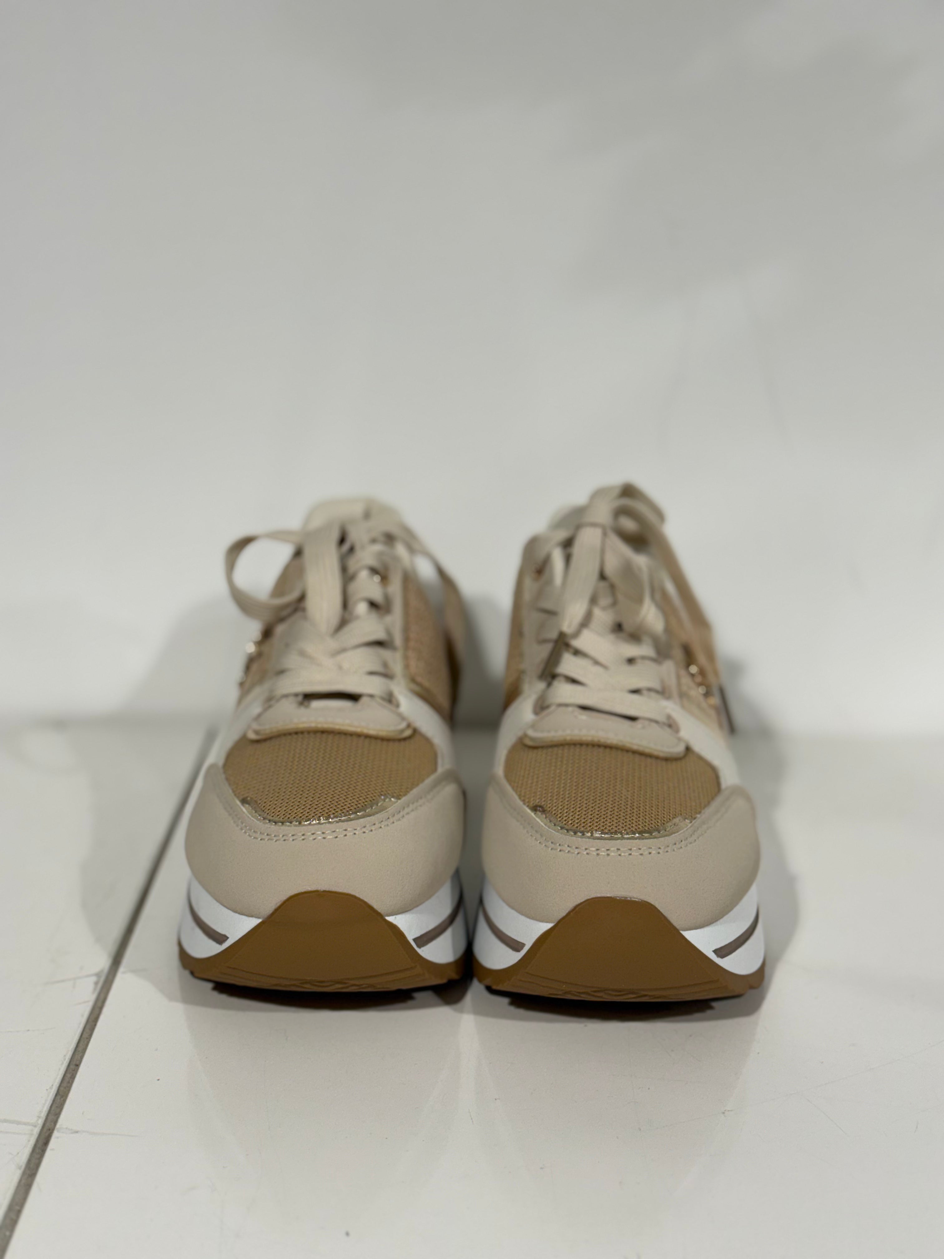 MVD Sneakers beige wit