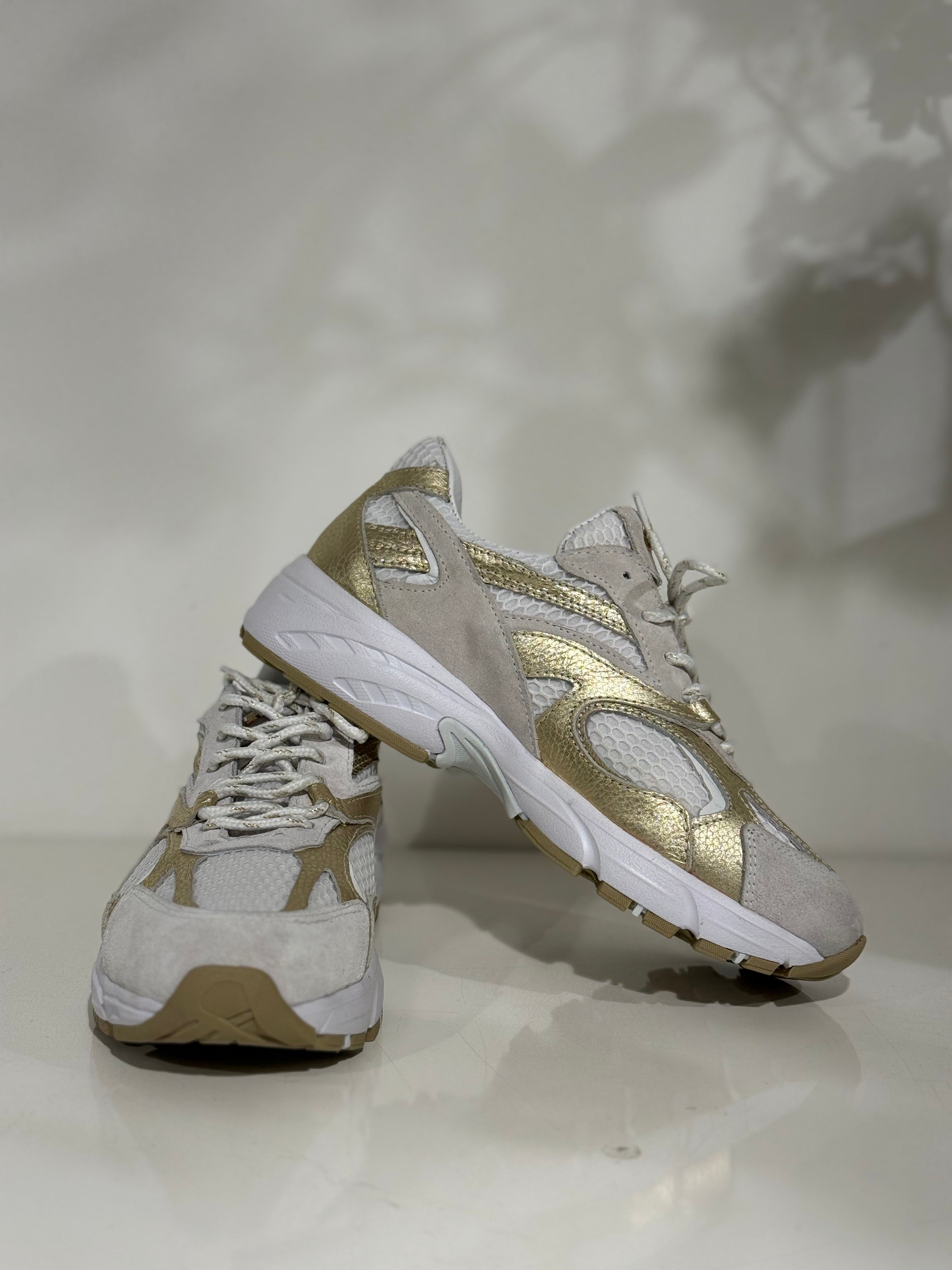 Babouche Novy Sneakers – Gold White