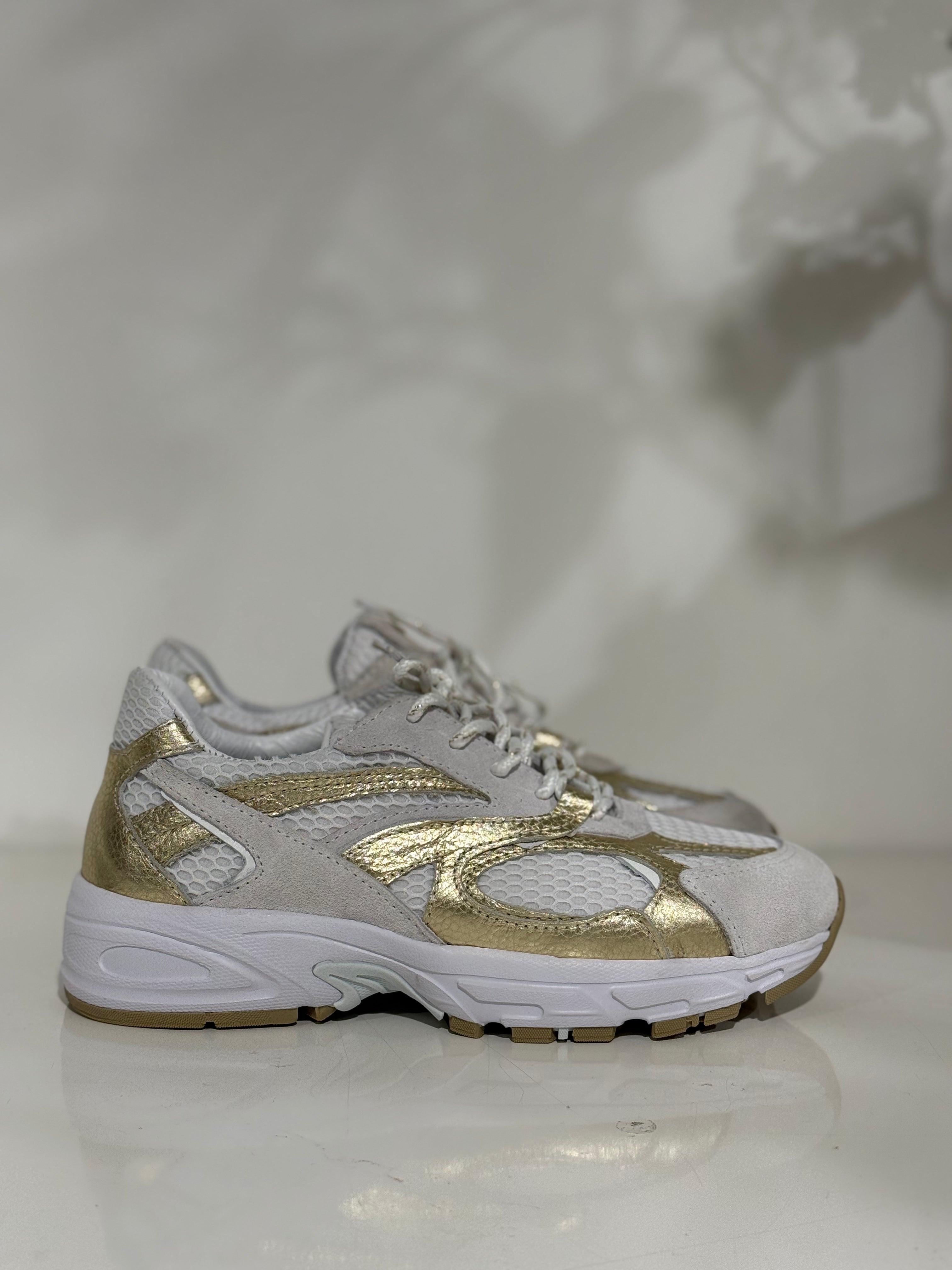 Babouche Novy Sneakers – Gold White