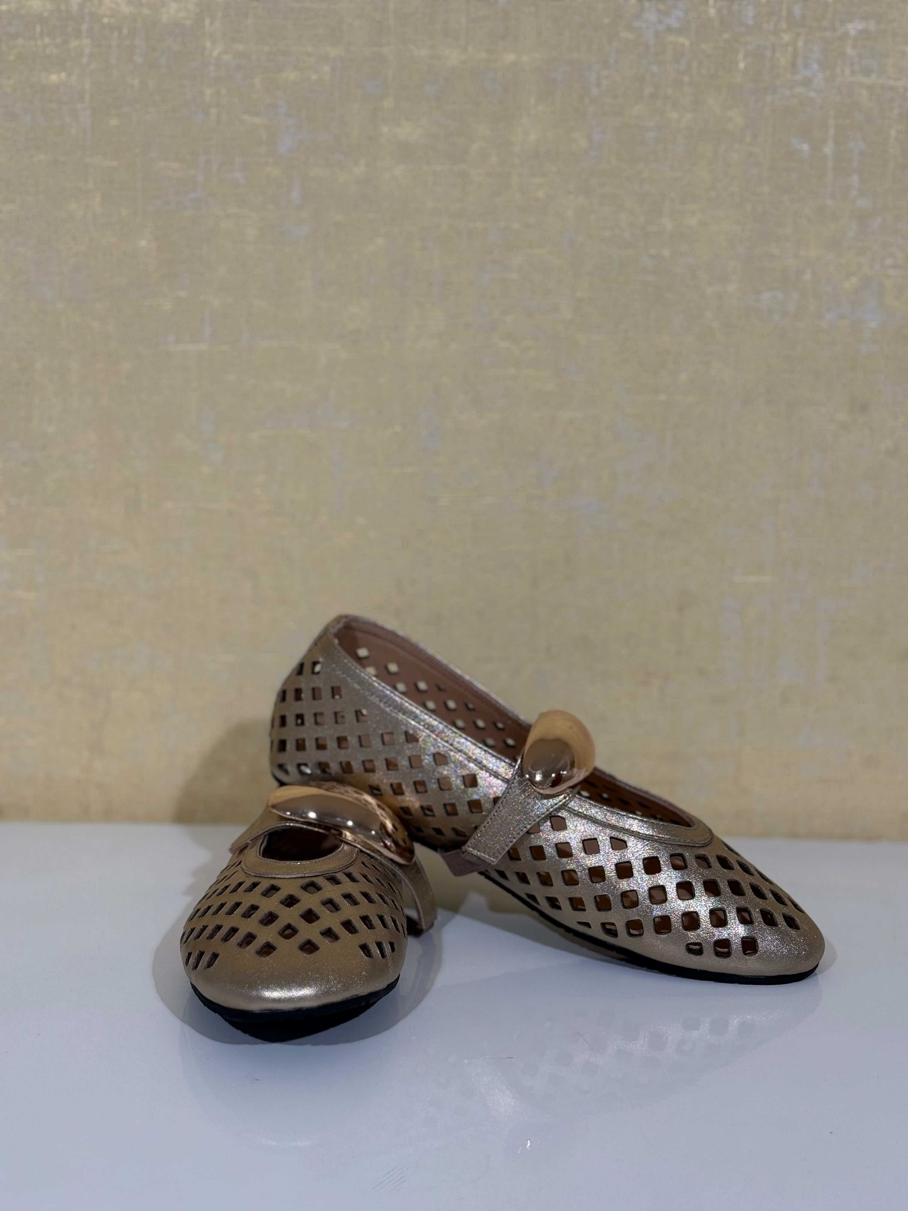 Babouche G-Mini Gold Instappers