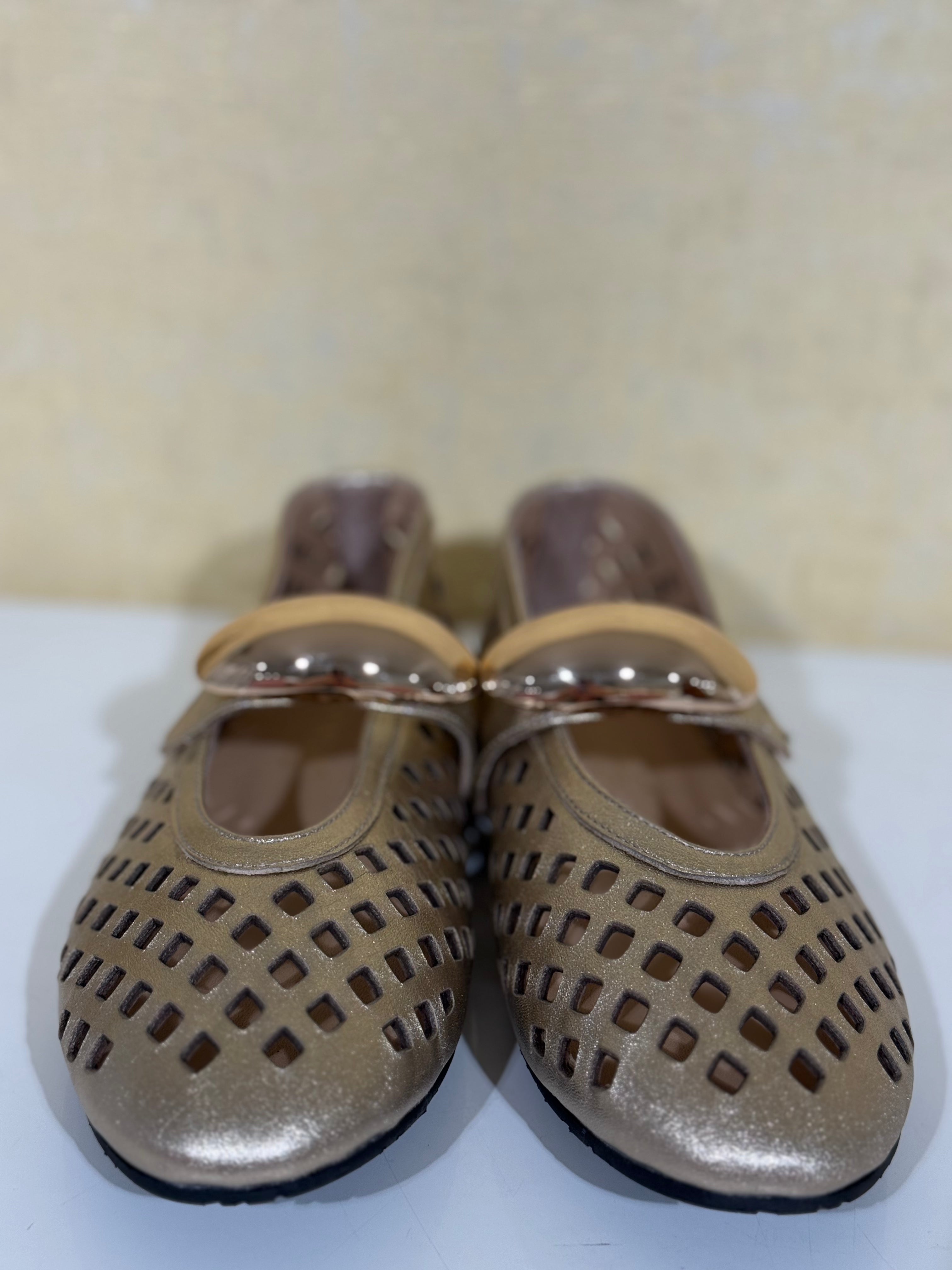 Babouche G-Mini Gold Instappers