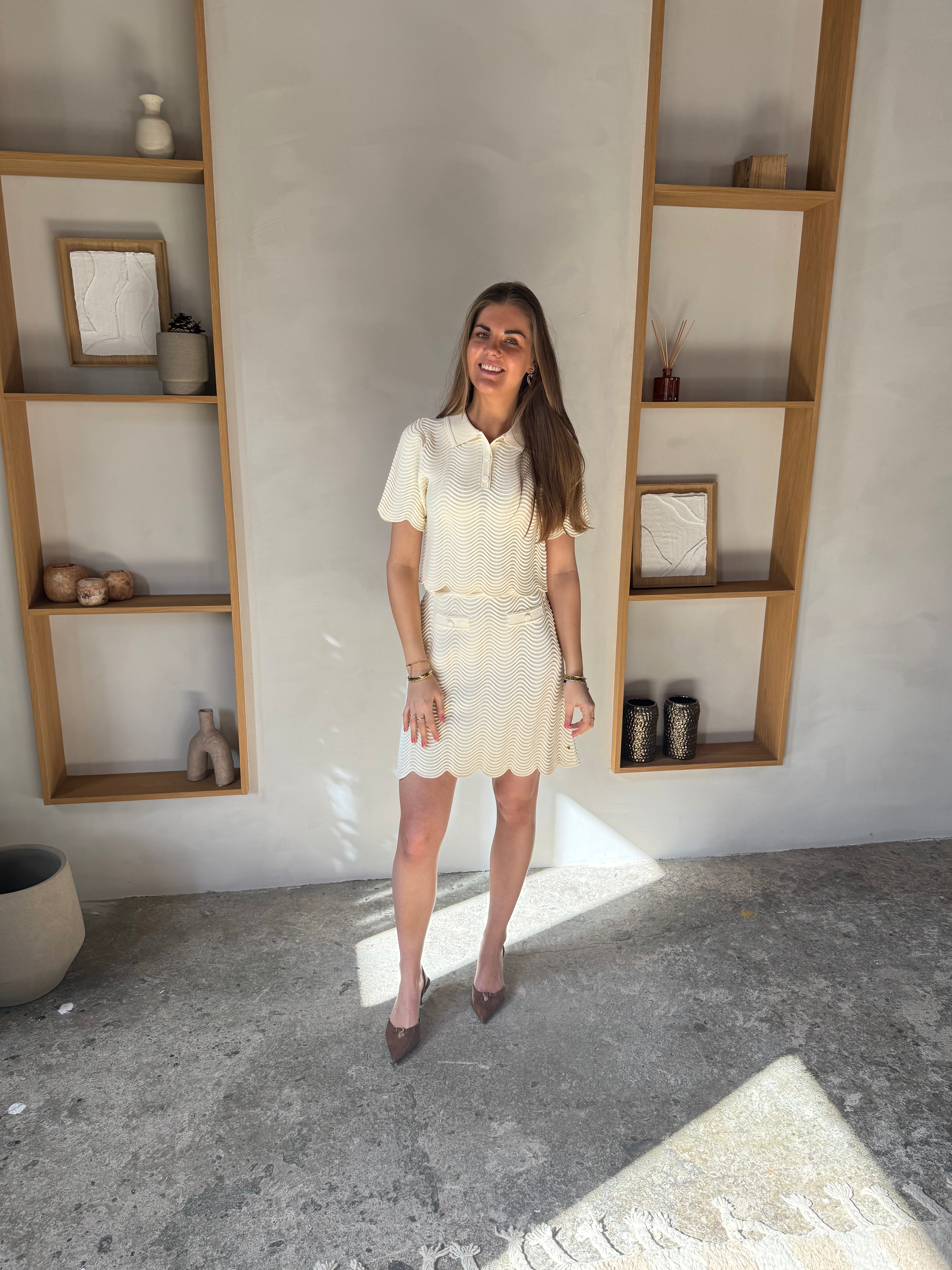 Accentil Alina Knit Off White