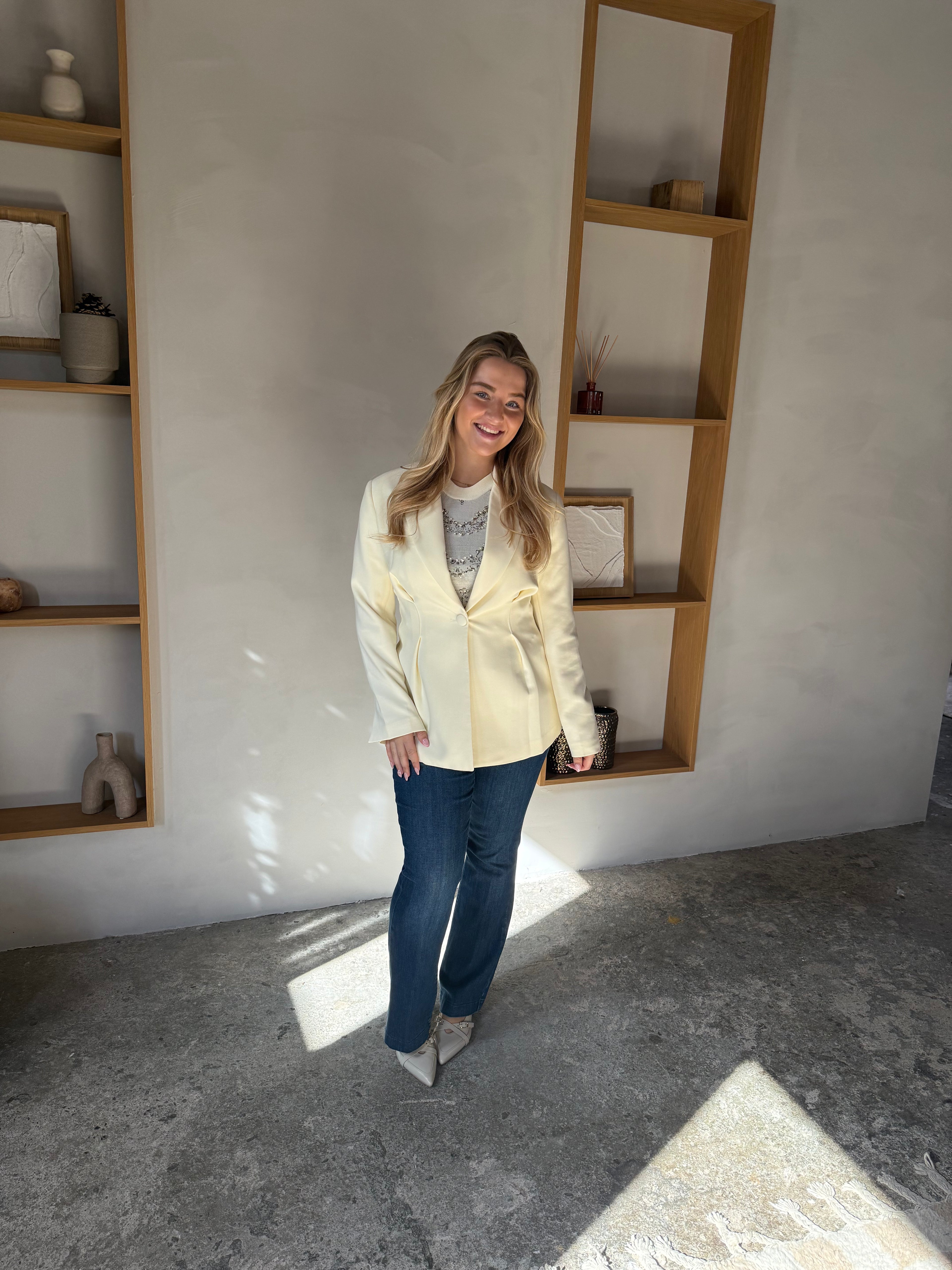 Accentil Samira Blazer Off White