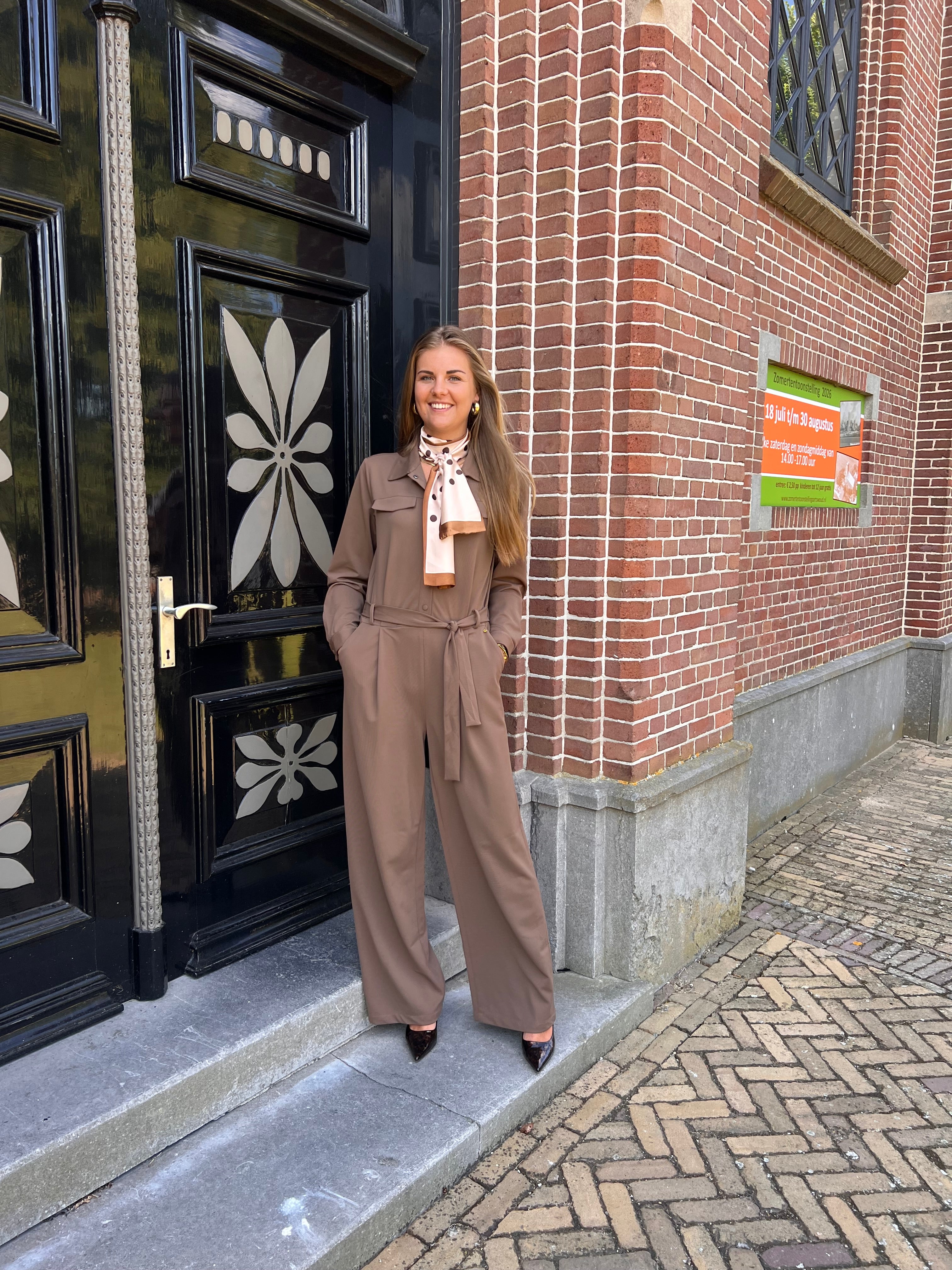 Accentil Cira Jumpsuit Mocha