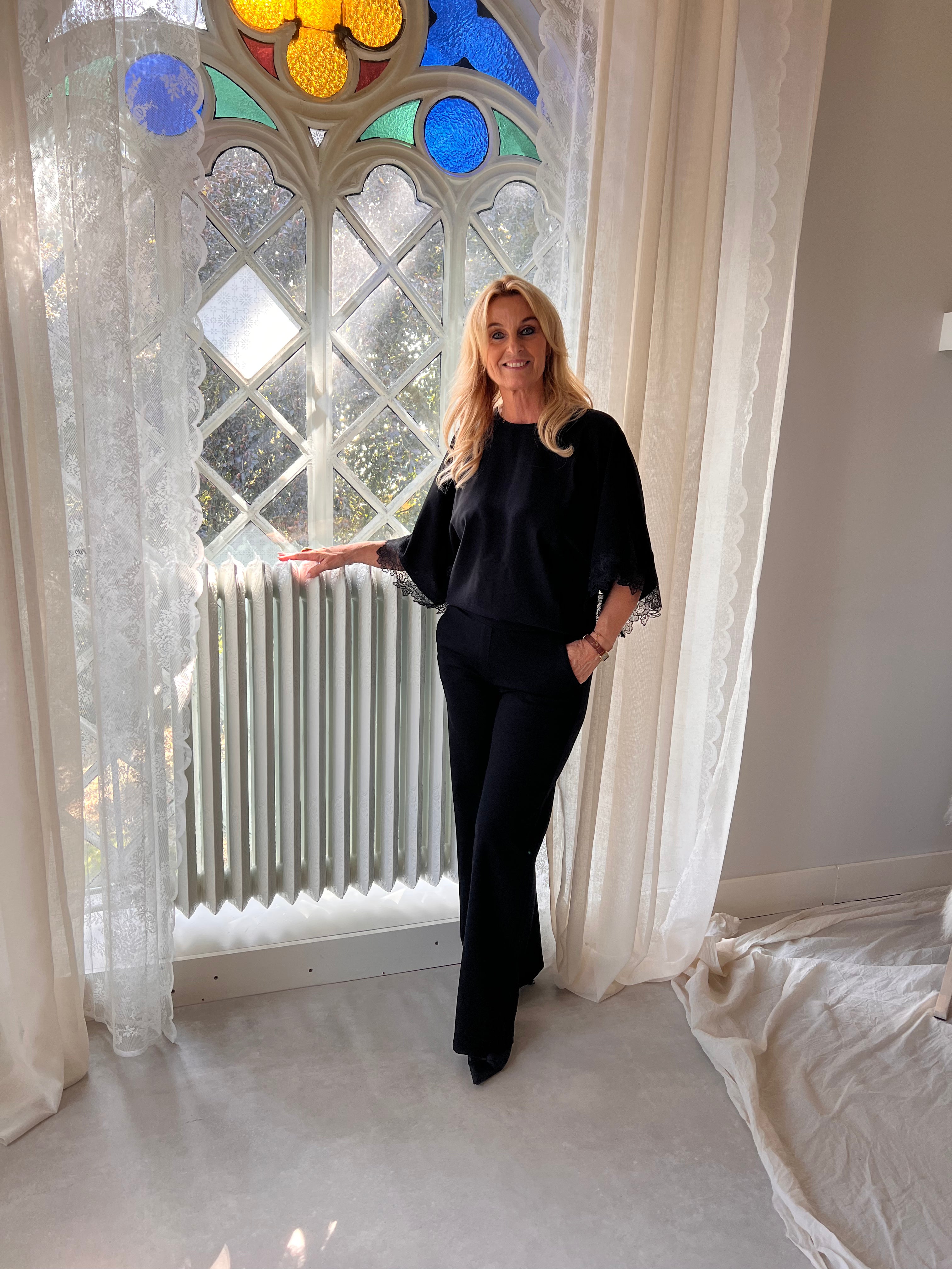 Ted Baker Neelai Top – Zwart