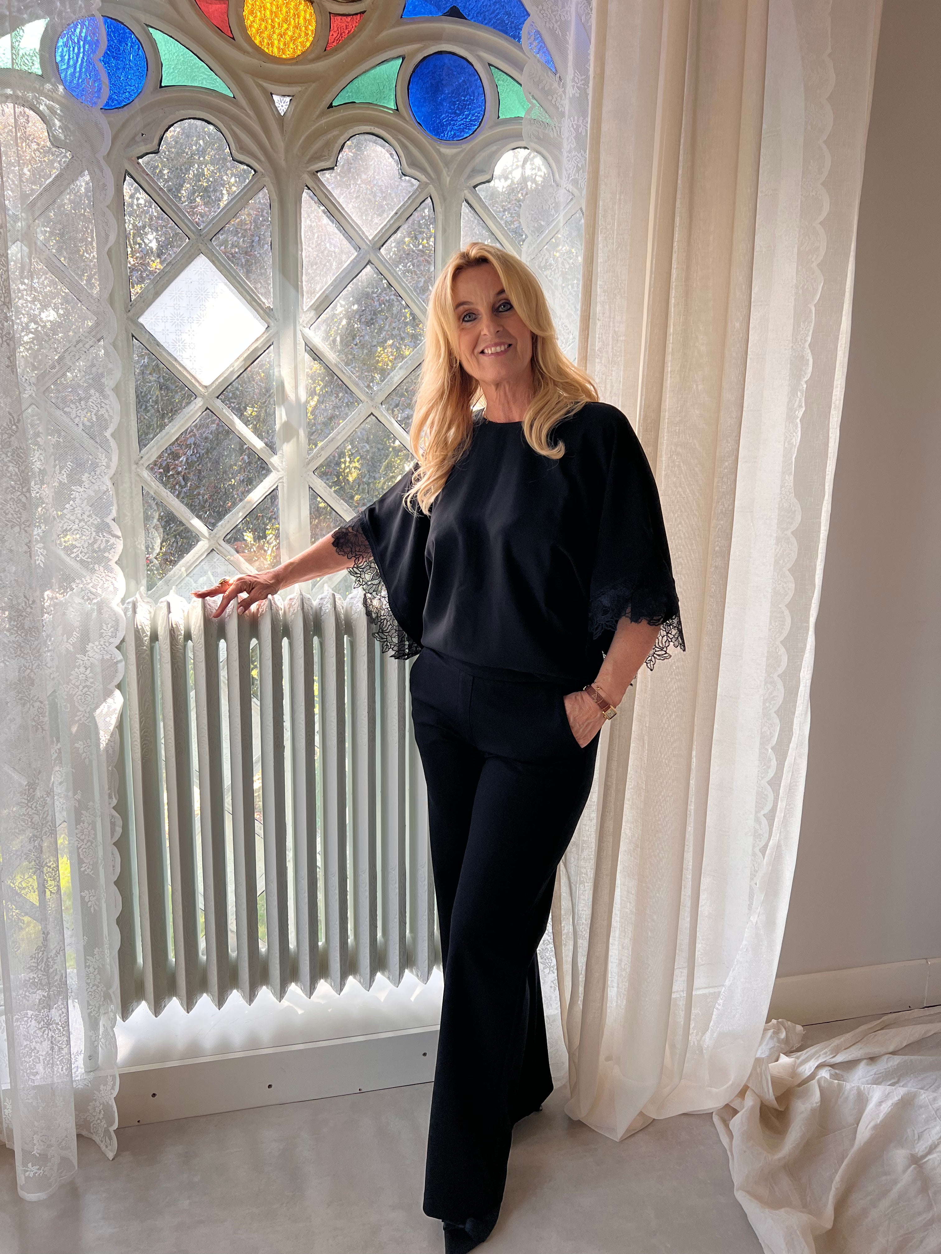 Ted Baker Neelai Top – Zwart
