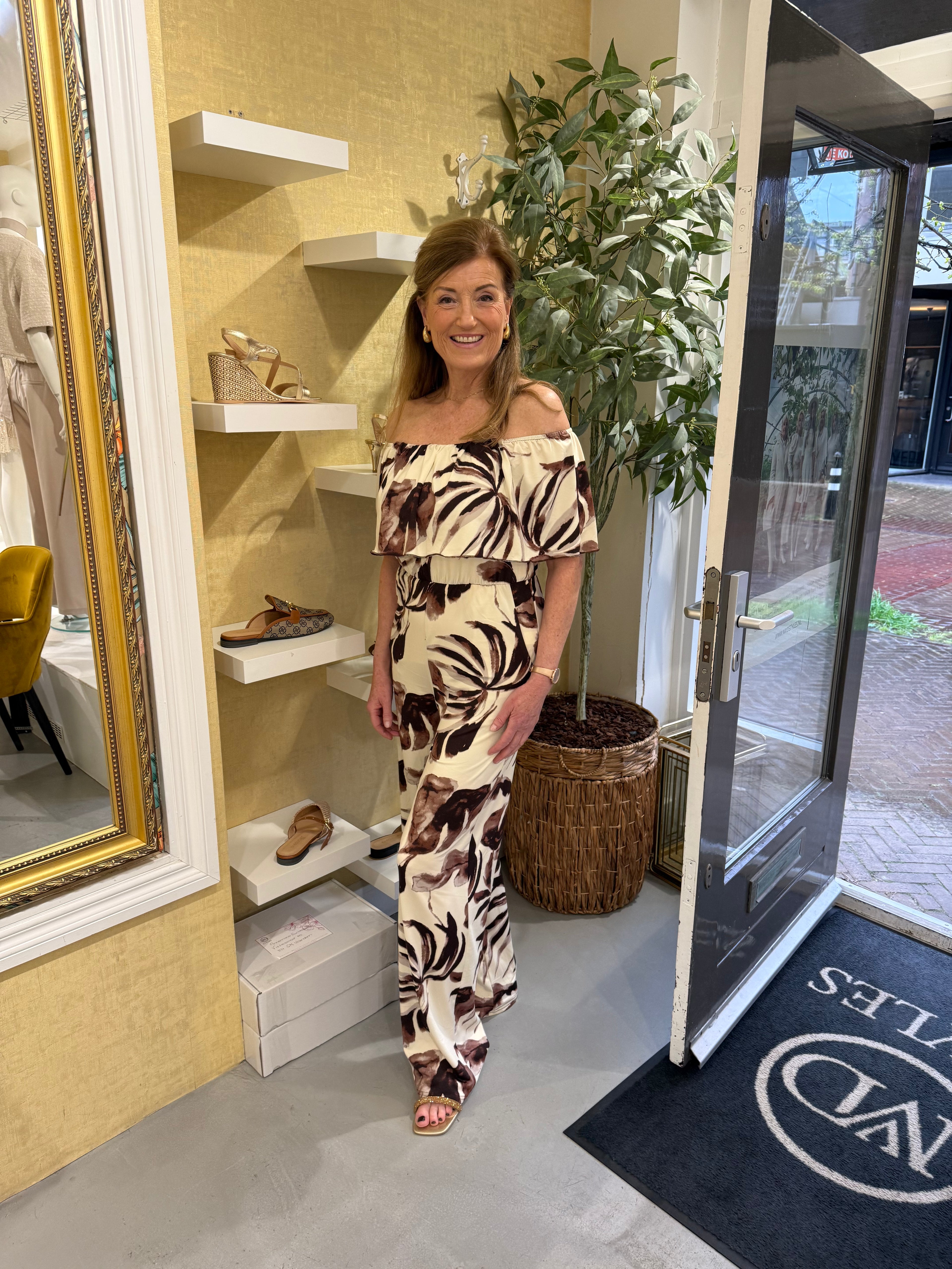 MVD Jumpsuit Tropical Breeze Brown