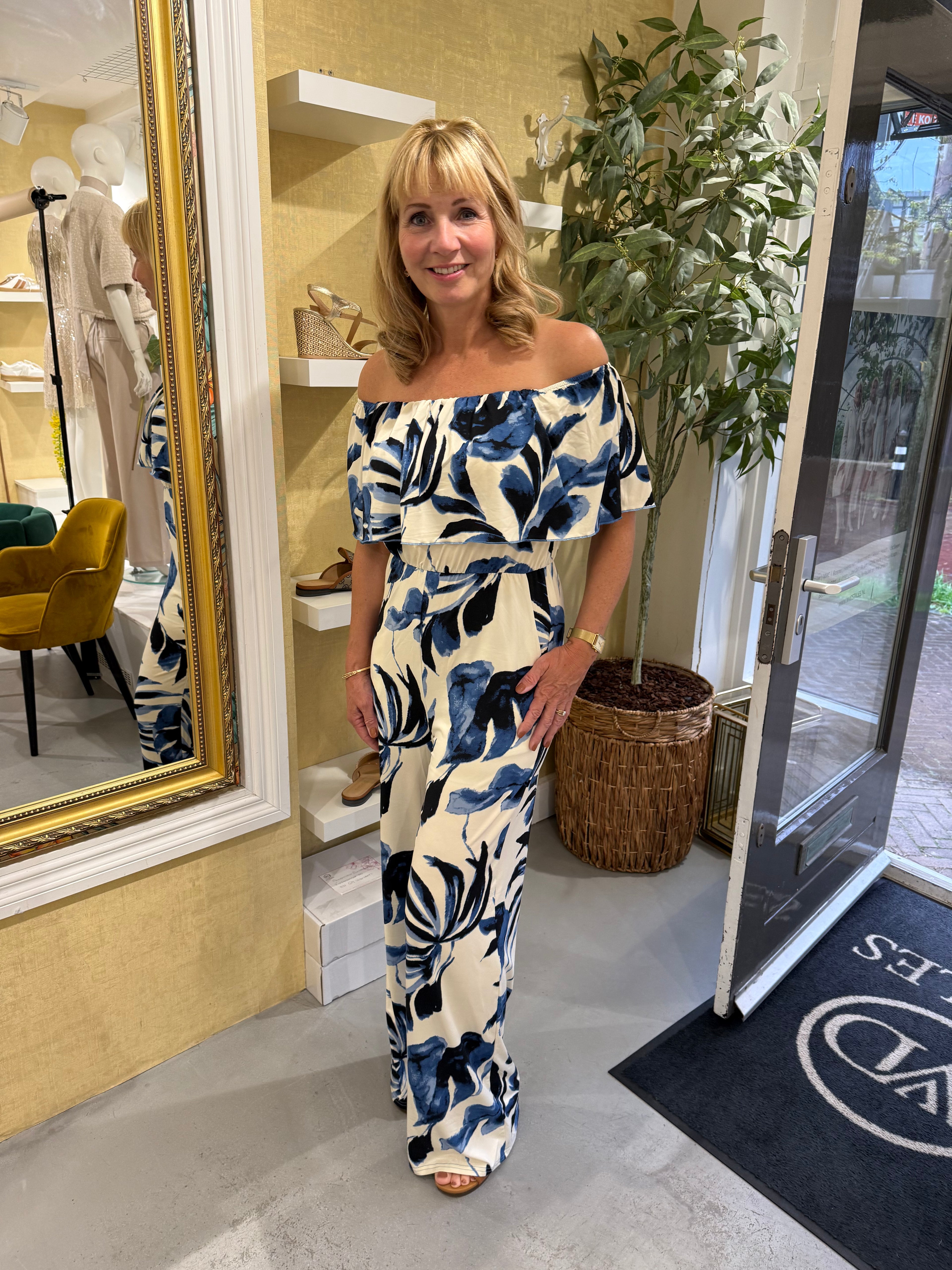MVD Jumpsuit Tropical Breeze Blue