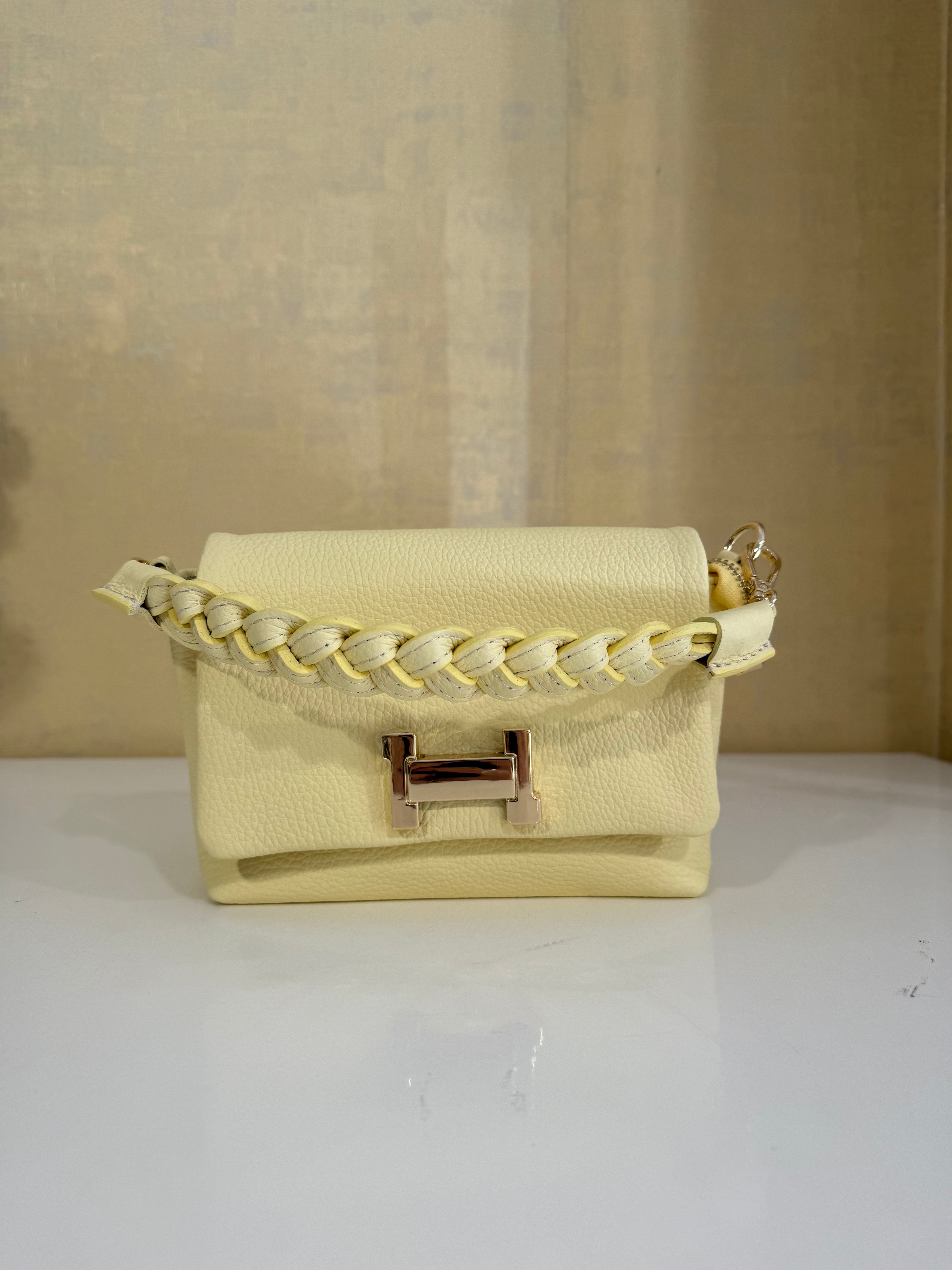 MVD Braided Elegance Bag Butteryellow