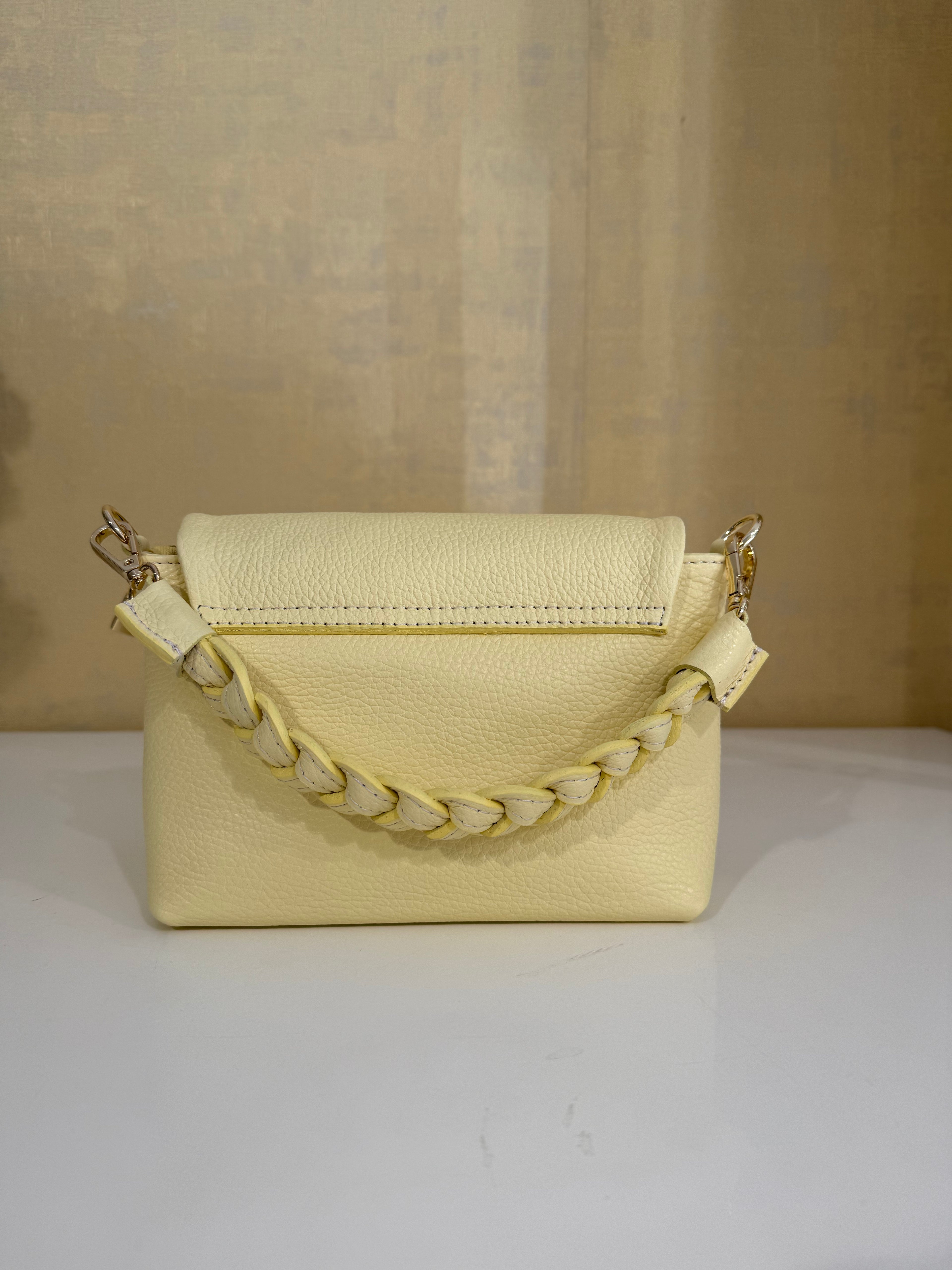 MVD Braided Elegance Bag Butteryellow